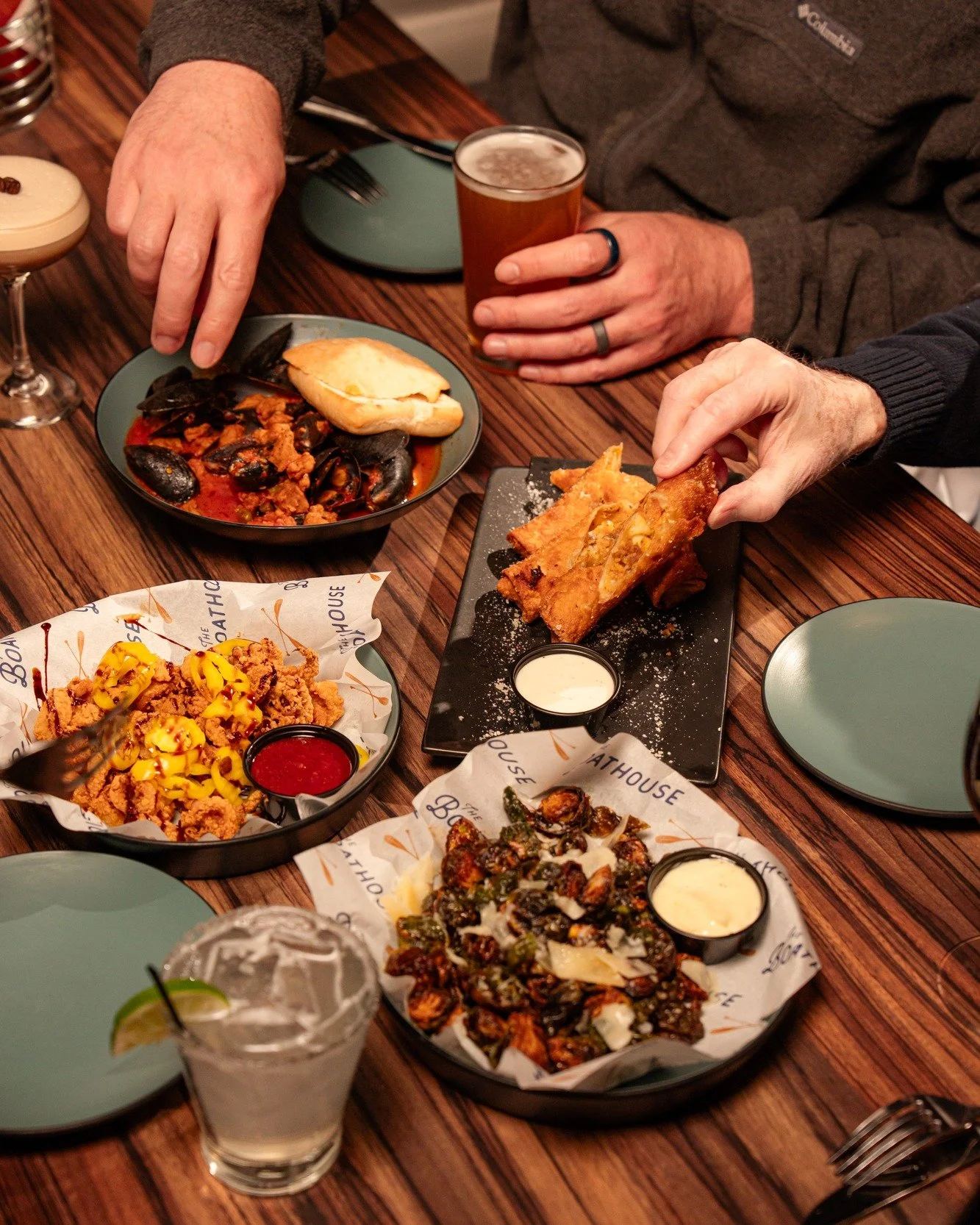 Tuesdays just got better! 🦐
Enjoy half-price appetizers from 4&ndash;8 PM! Dine in only. Gather friends, grab a drink, and kick off the week at The Boathouse!