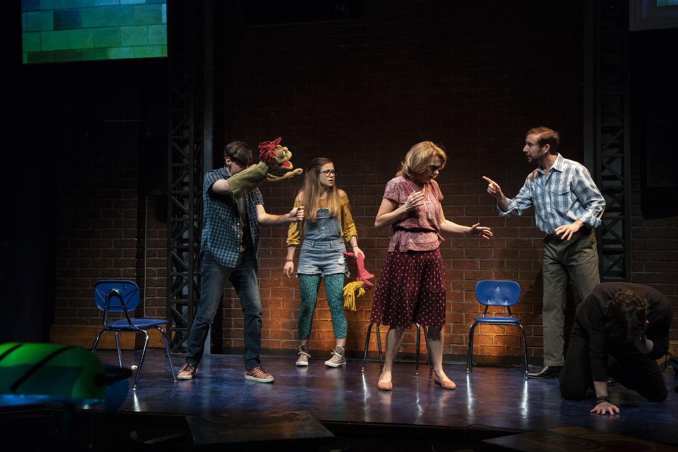Hand to God, Florida Studio Theatre, 2019. Dir. Jason Cannon.