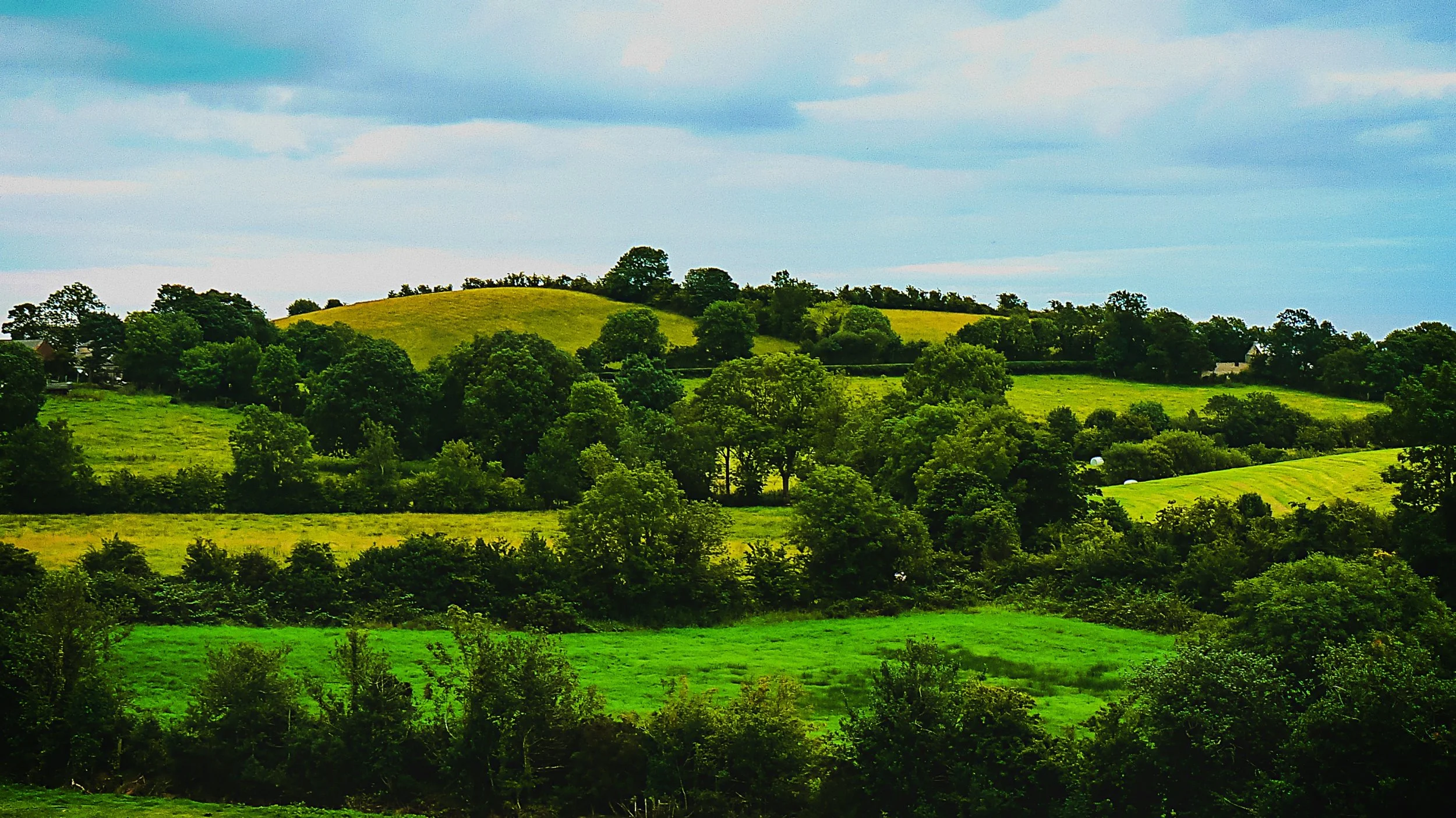 Gorgeous rolling farmland!