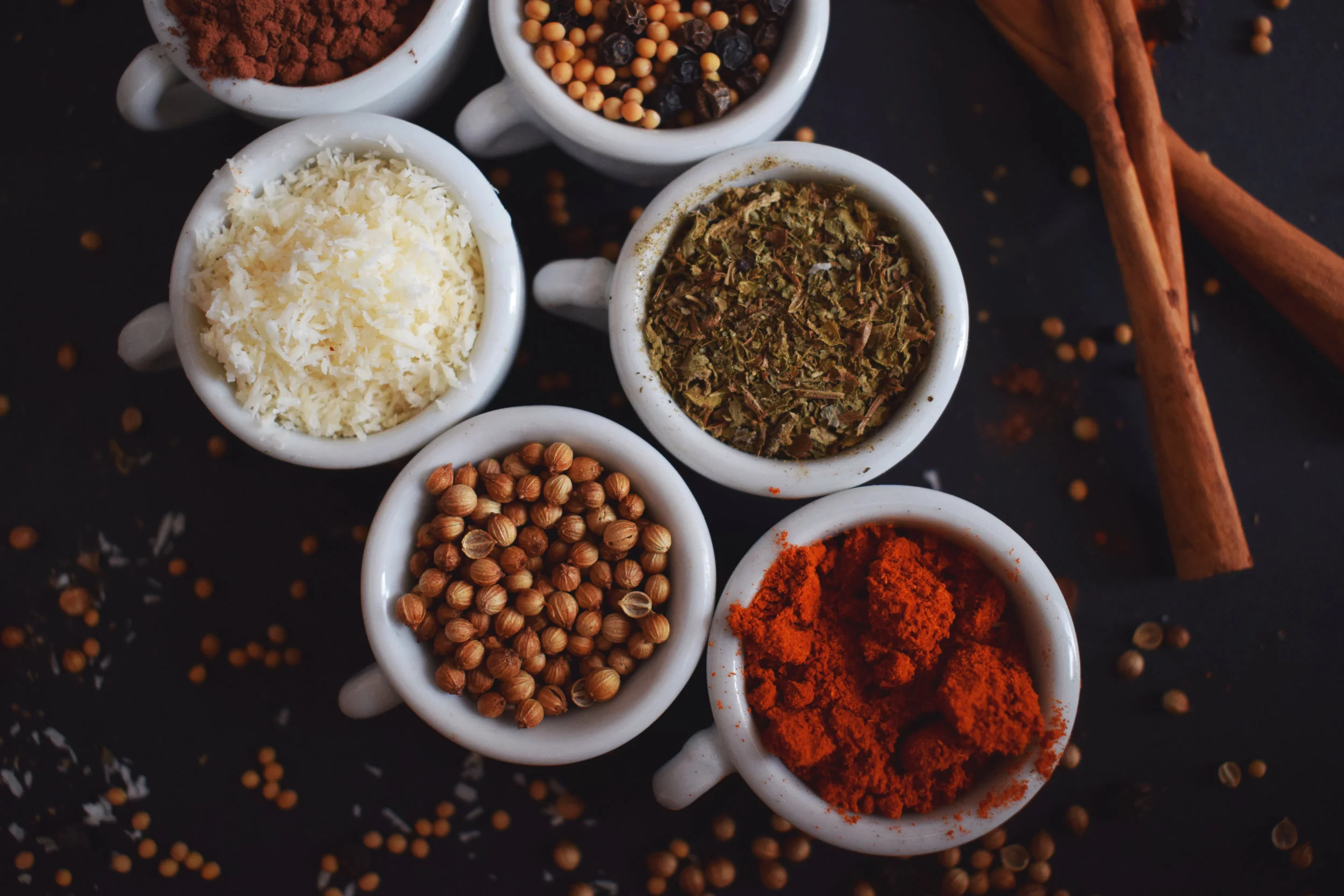More beautiful spices, ready to be added to your meal