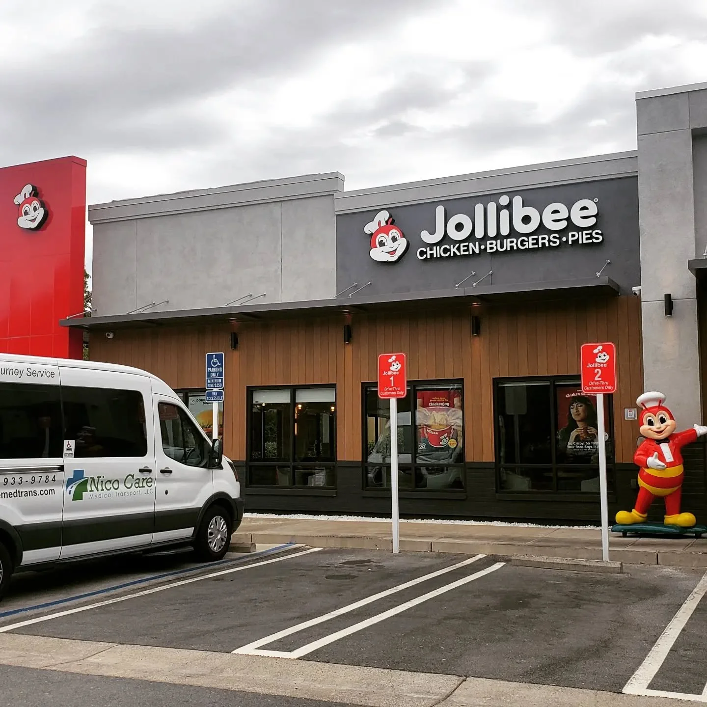 It has been a very busy week for us. And now its time to enjoy the fruits of our labor.. at Jollibee! #nemt #nonemergencytransportation #medicaltransport #jollibee