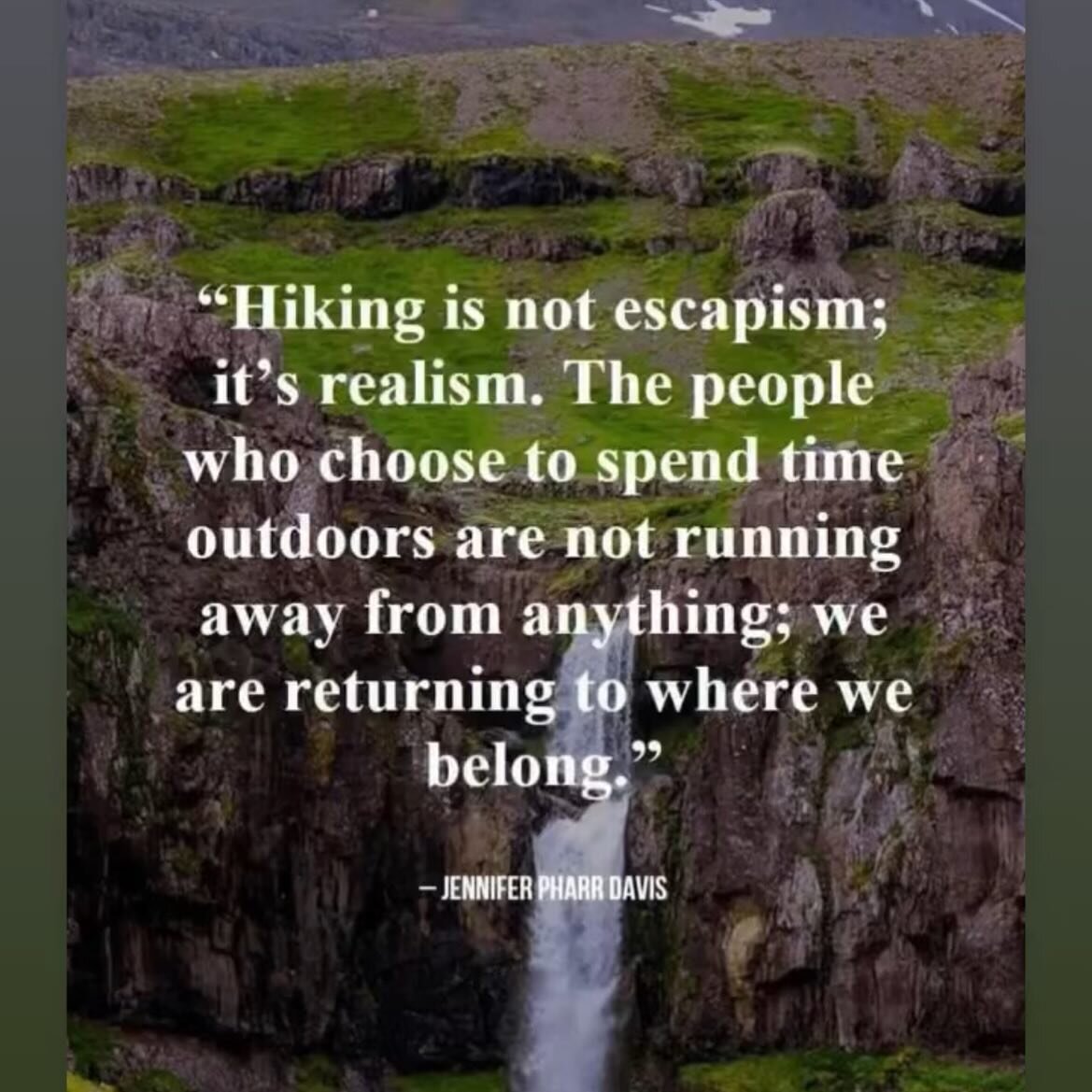 We agree! People feel depressed and anxious when they spend too much time with screens. More time in nature is good for the soul! 
Thanks for the reminder @tristate_in_oh_ky_hiking_event.
#goodforthesoul #hiking #colorado #denverhiking #whattodoinden