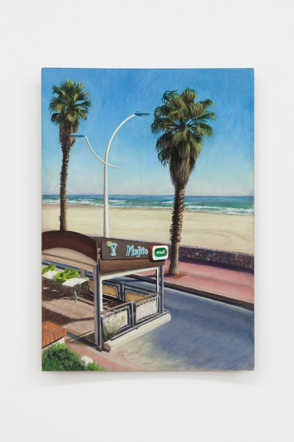  Louise Sartor,  Summer's End , 2018, gouache on cardboard, 11 5/8 x 8 1/4 in (29.7 x 21 cm) 