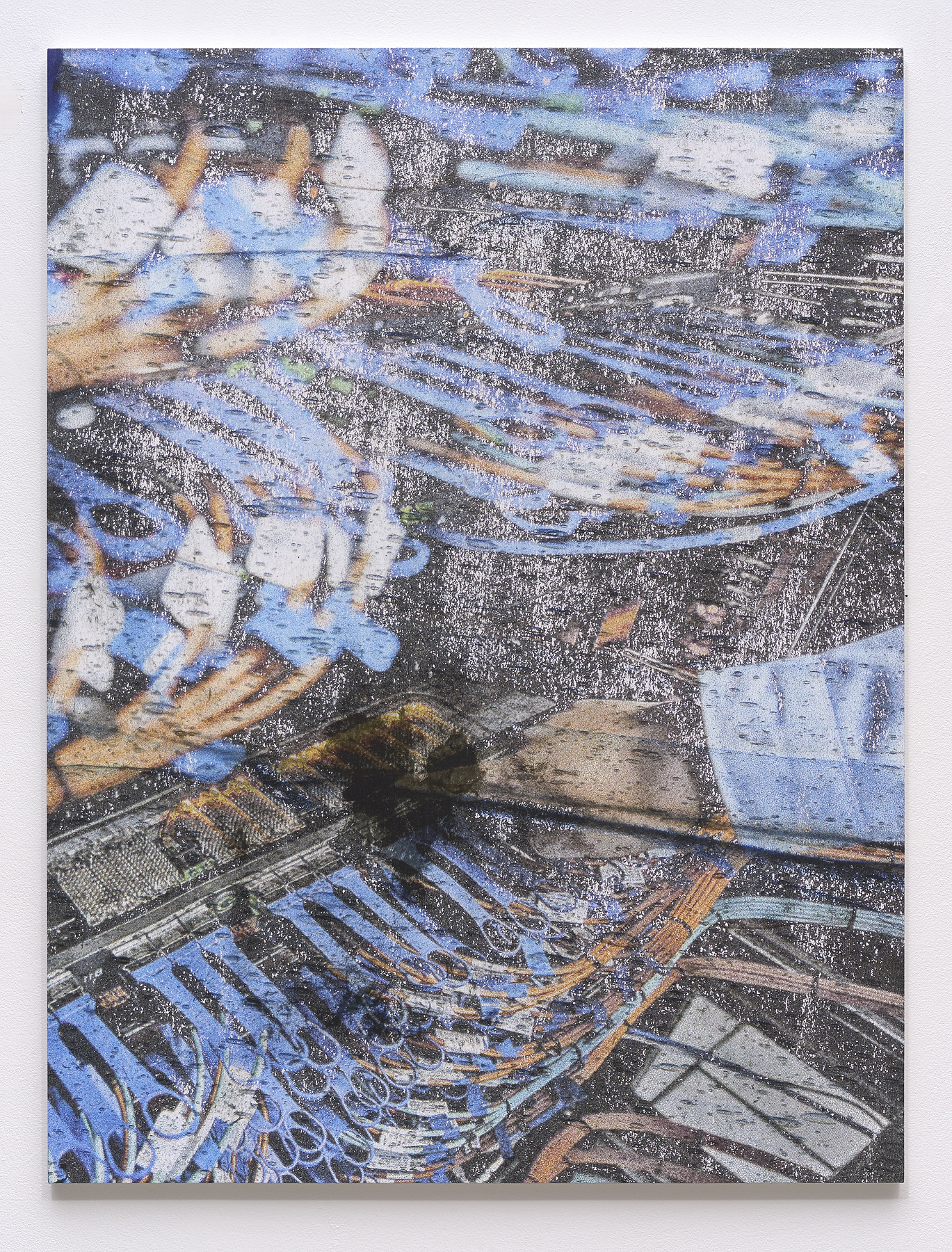  Hugh Scott-Douglas,  Untitled , 2018, UV cured inkjet print, digitally printed polyester resin on dibond, 53 x 40 inches 