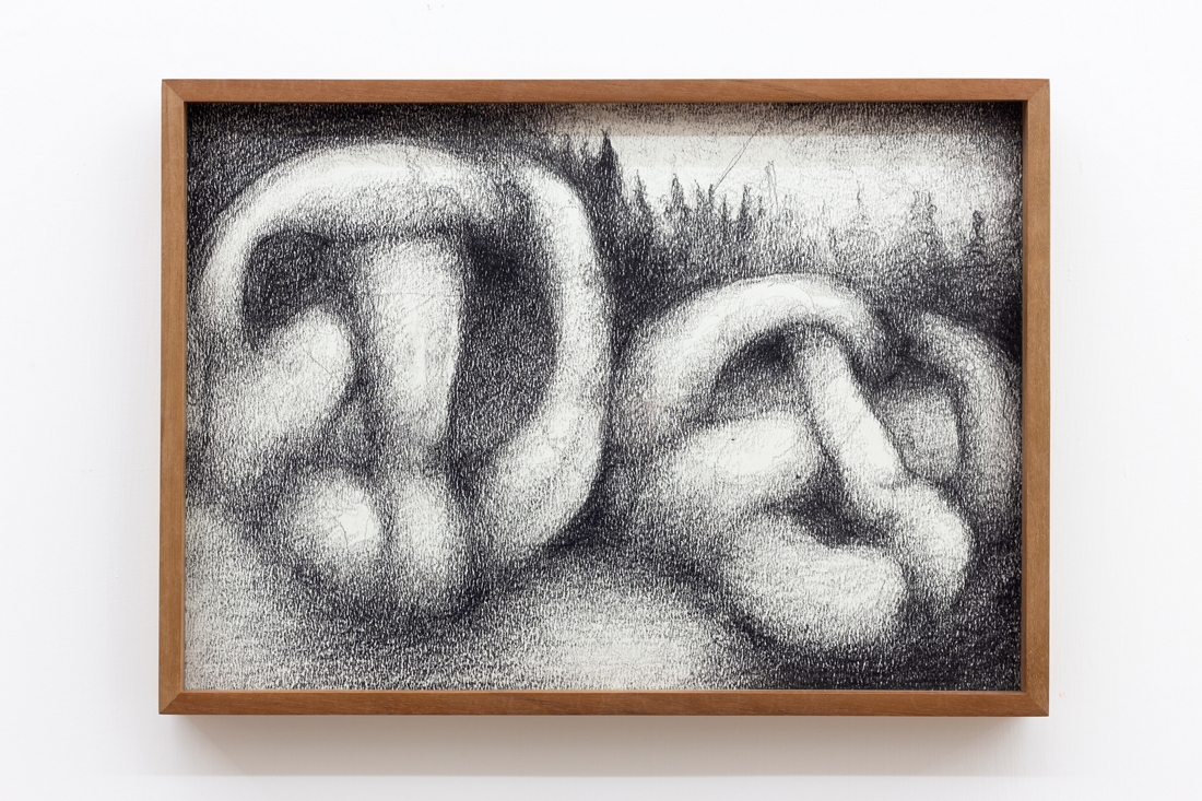  Till Megerle,  Untitled (Durst) , 2016, ink, pencil on paper, 30,5 x 22 cm 