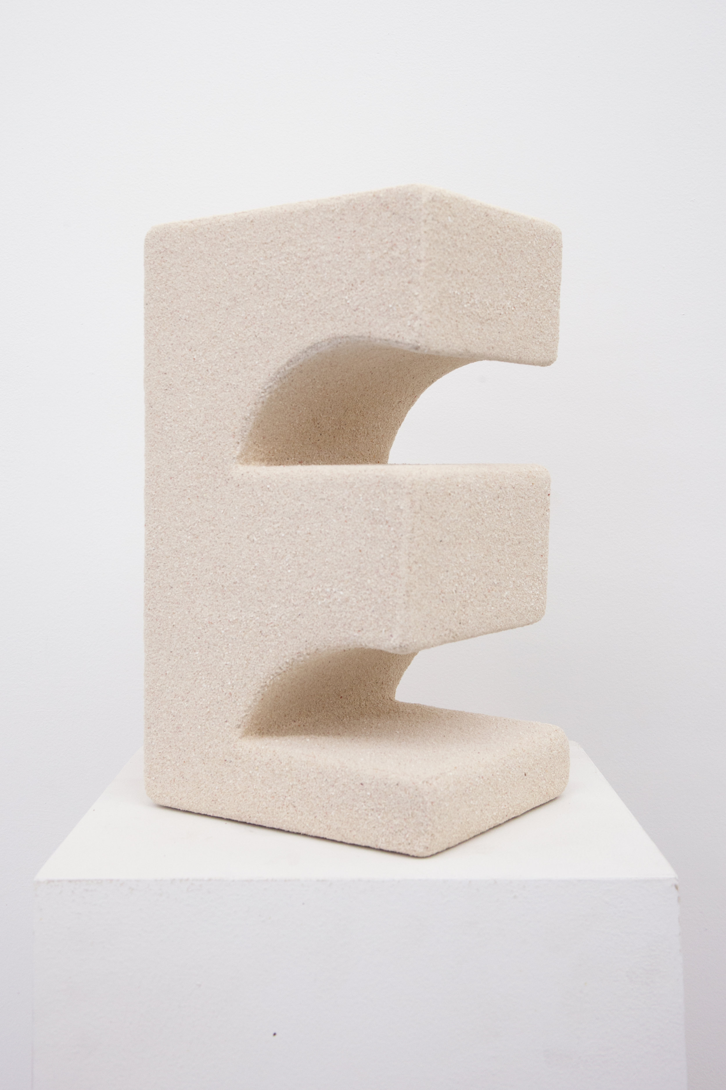  Elizabeth Atterbury.  The Well (Piece from the first) , 2018, Beach sand, MDF and glue. 11 x 6.50 x 5.12 in  