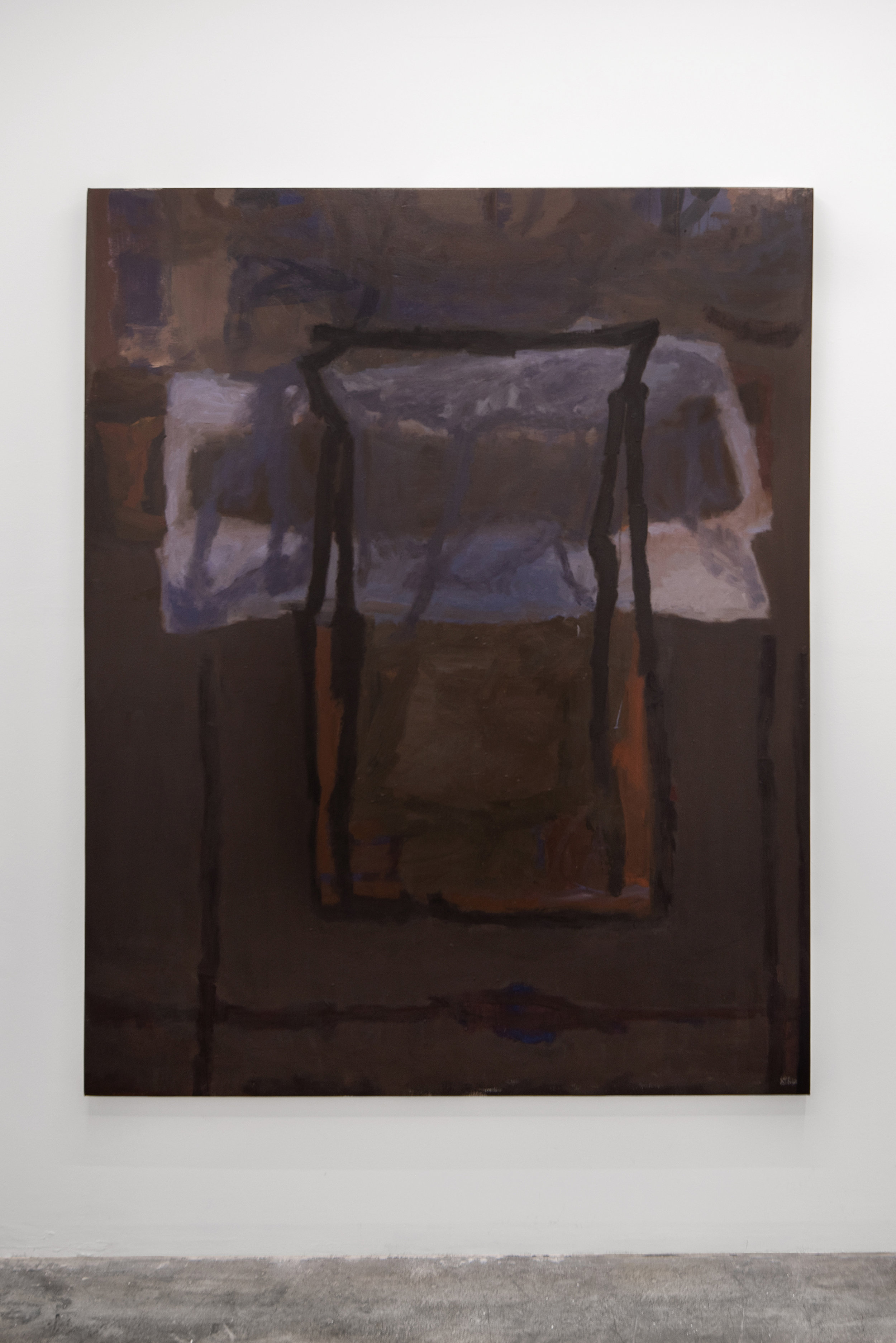  Liza Lacroix,  Untitled.  2018, 60.5” x 48.5”, Oil on canvas 