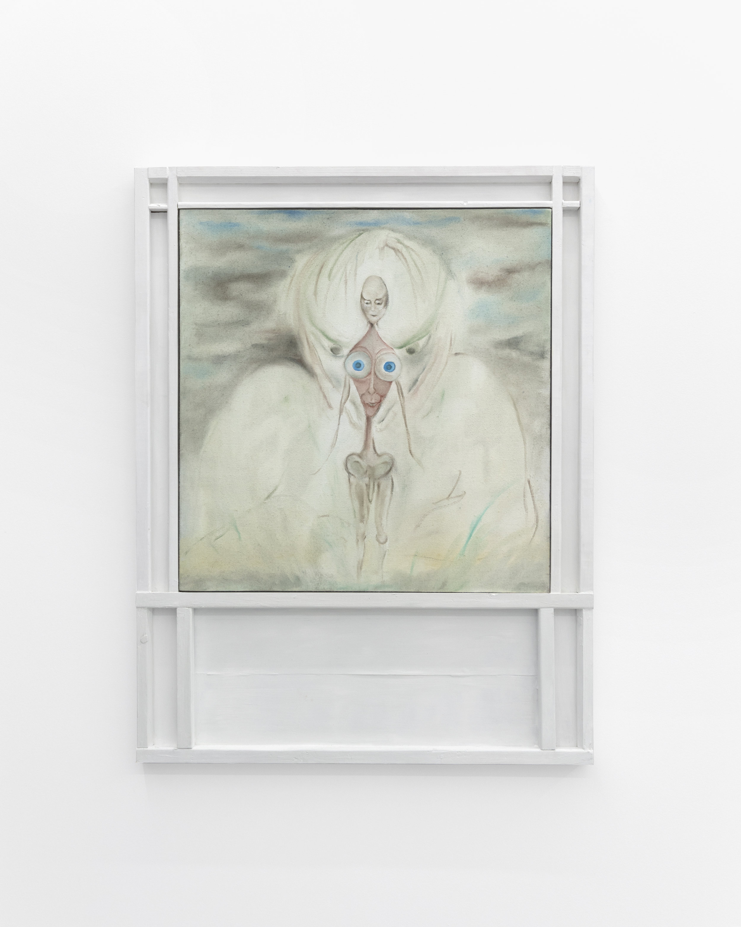  Kira Scerbin,  New Colossus , 2019. Oil on linen, artist frame 
