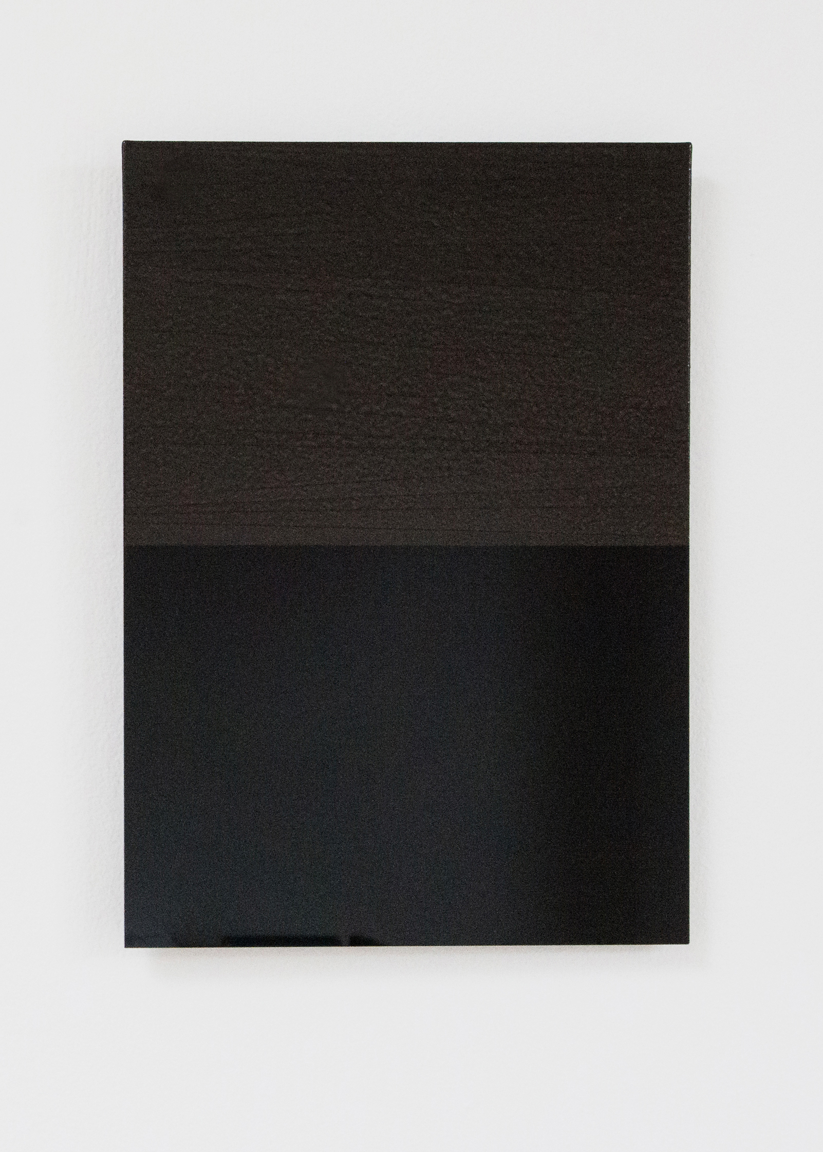  Anders Sletvold Moe. Black Letter Series, 2014. Oil and acrylic on plexi glass. 8.27 x 11.69      