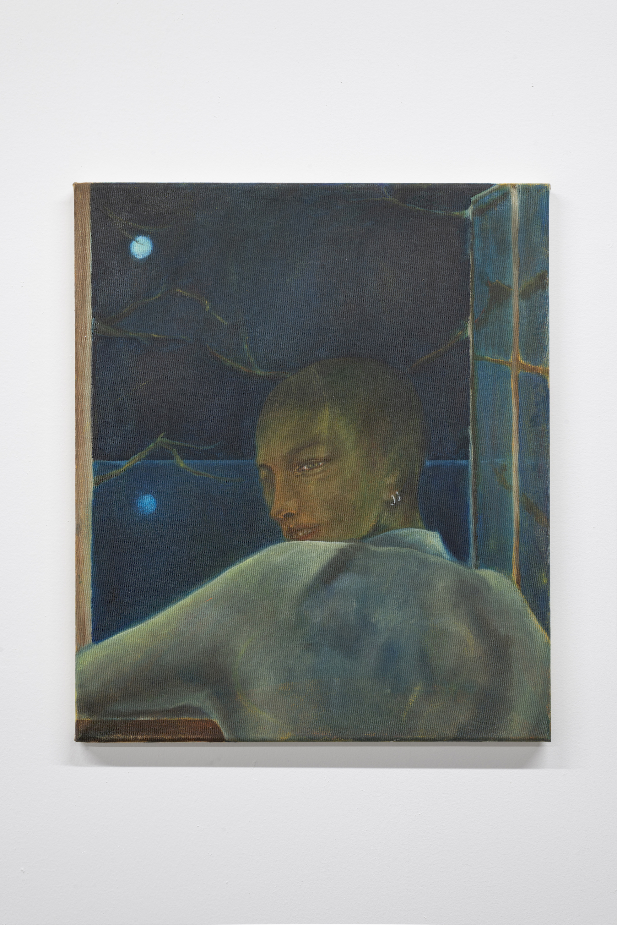  Ernst Yohji Jäger,  Untitled,  2019, Oil on canvas, 20 x 16 inches 