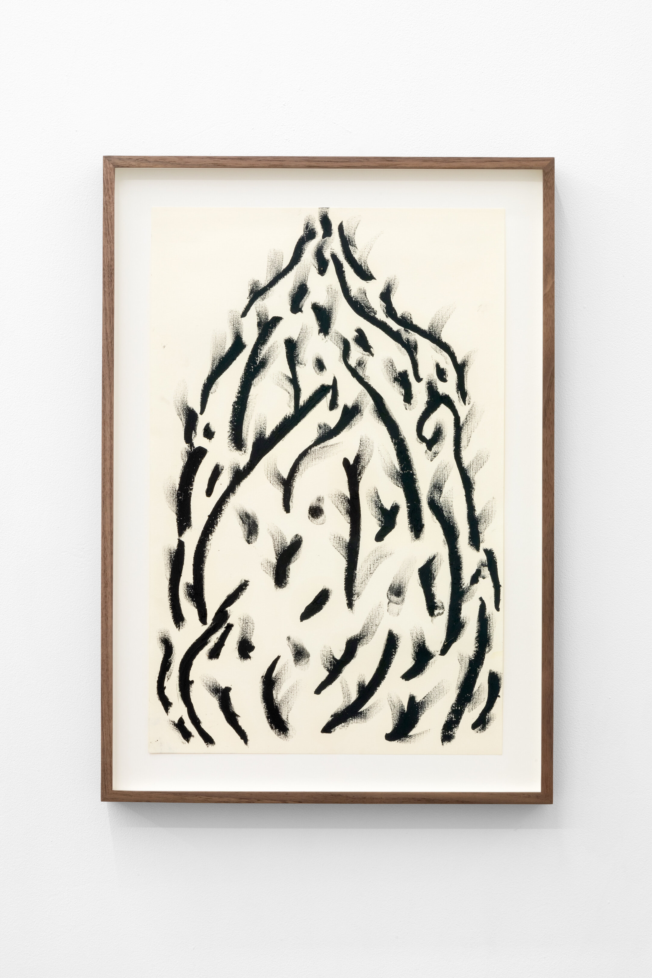  Daniel Rios Rodriguez,  Untitled , 2019, Oil stick on paper, 17 x 11 in 