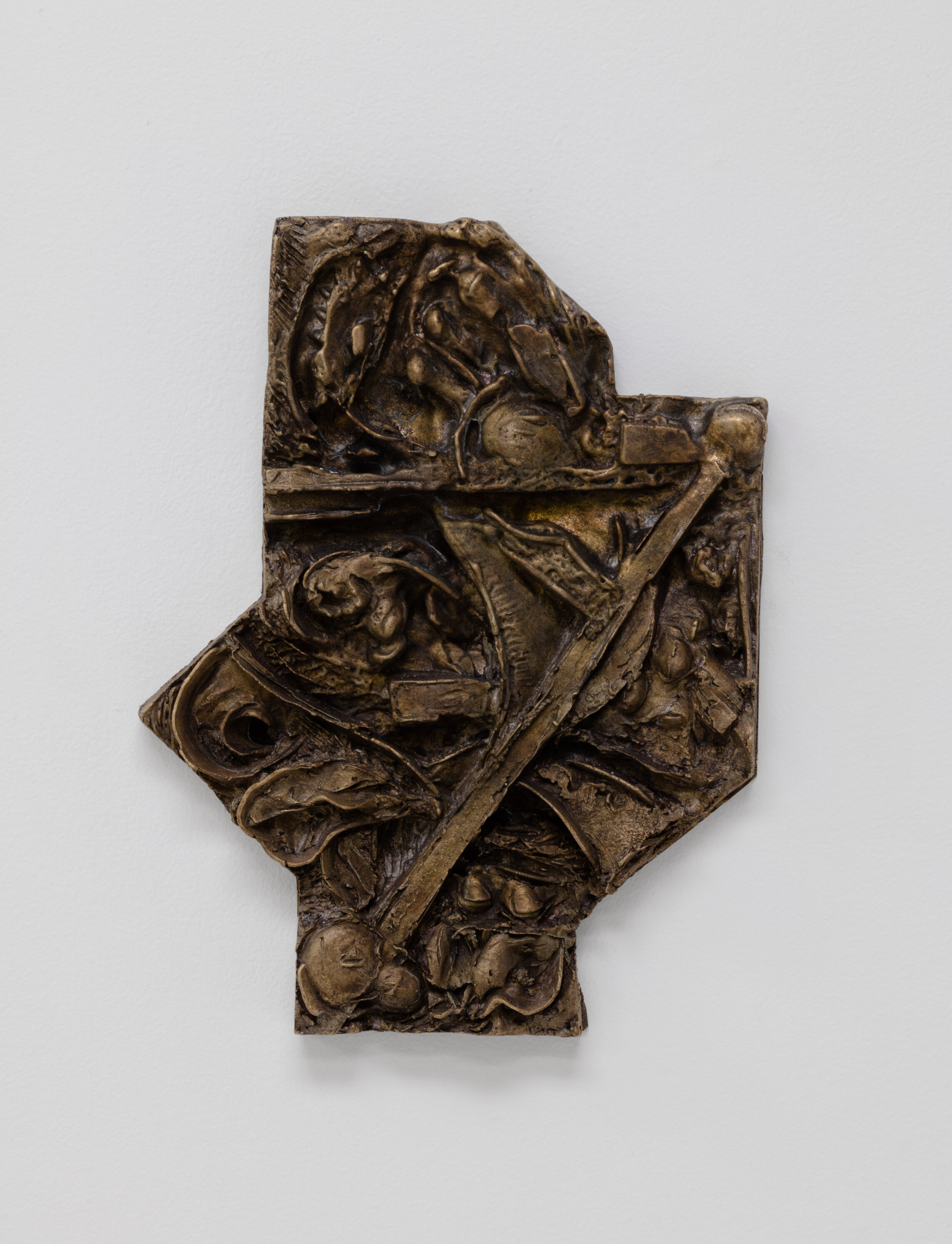  Martin Chramosta, Die Räuber 3, 2019, bronze, 31 x 24 cm 