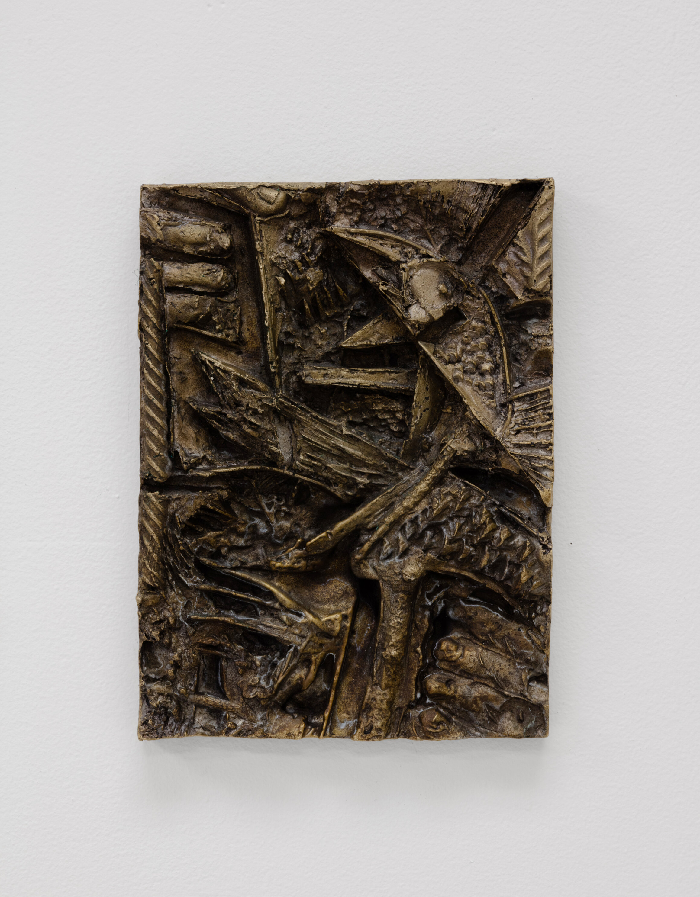  Martin Chramosta, Poule sans titre, 2019, bronze, 26 x19 cm 