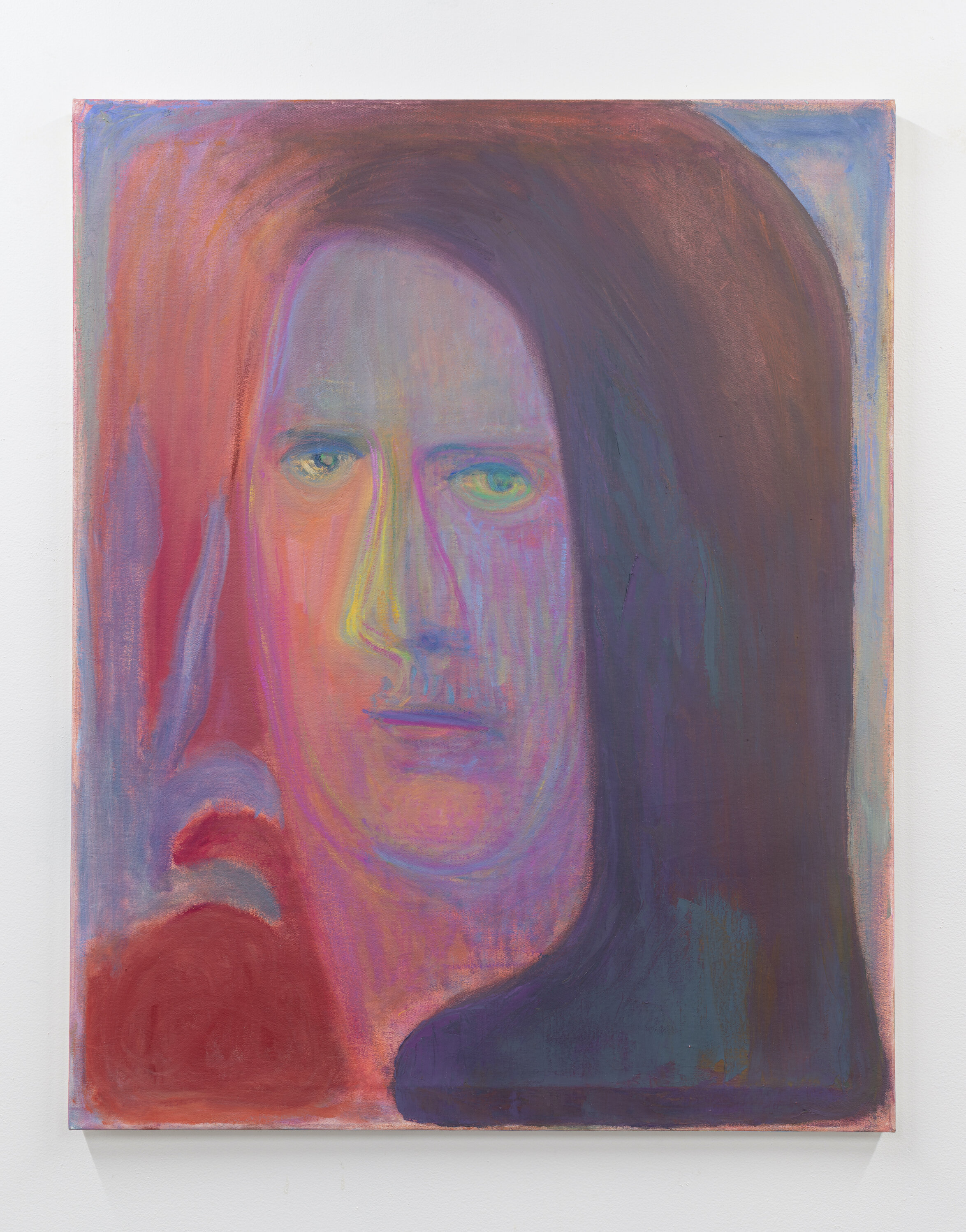  George Gittins,  Entitled , 2019  Oil on canvas  36 x 29 inches  