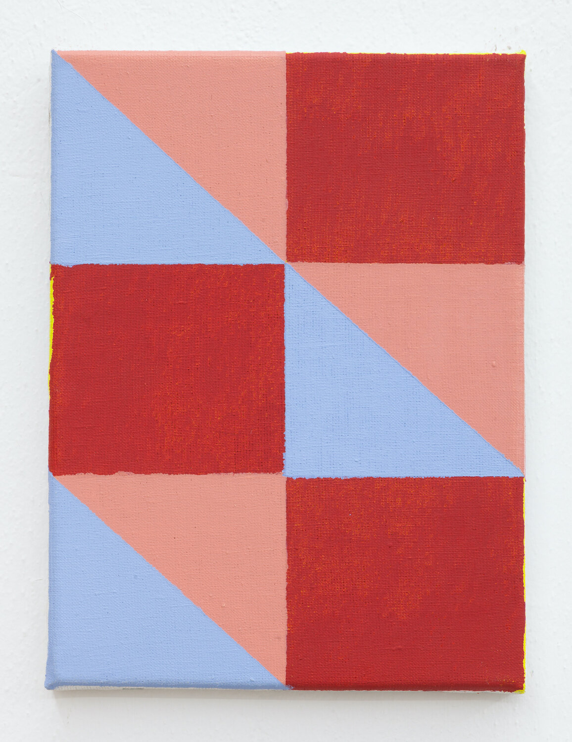  Joshua Abelow,  Untitled (Abstraction “HMM”) , 2019, Oil on linen, 12 x 9 inches 