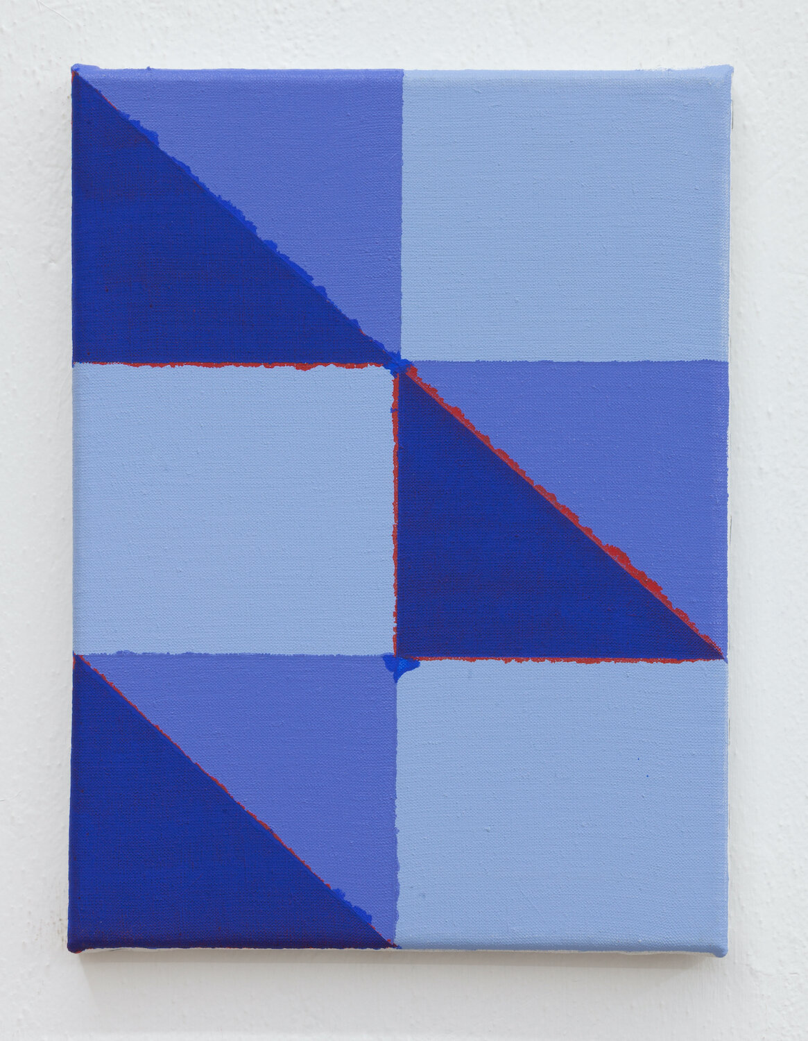  Joshua Abelow,  Untitled (Abstraction “HGG”) , 2019, Oil on linen, 12 x 9 inches 