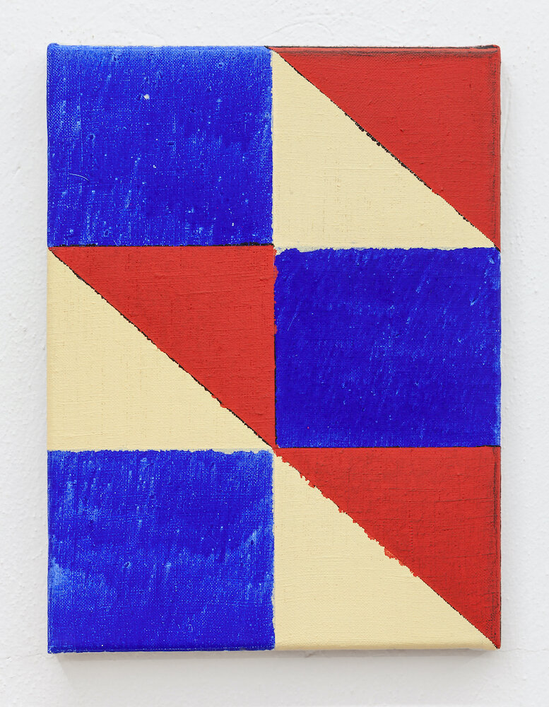  Joshua Abelow,  Untitled (Abstraction “HQ”) , 2019, Oil on linen, 12 x 9 inches 