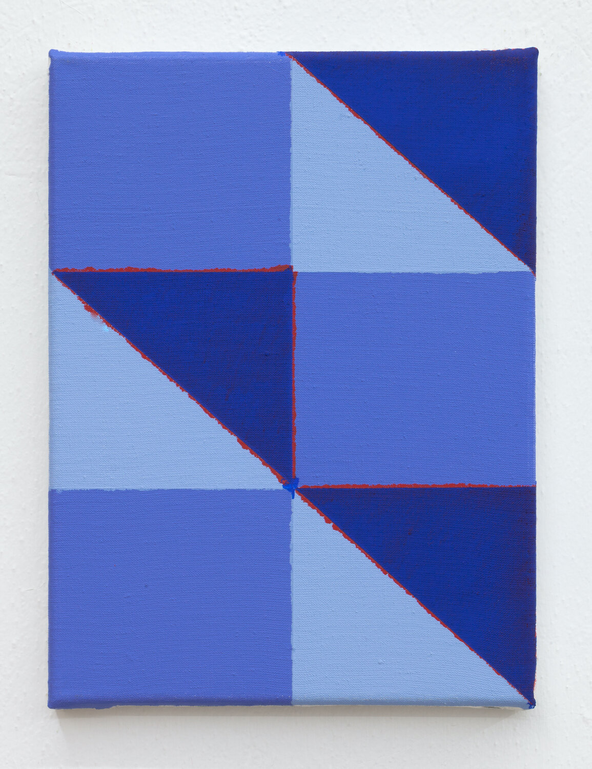  Joshua Abelow,  Untitled (Abstraction “HFF”) , 2019, Oil on linen, 12 x 9 inches 