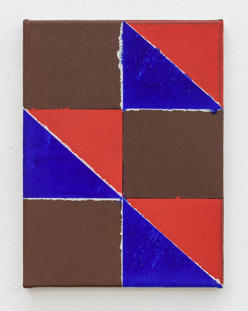  Joshua Abelow,  Untitled (Abstraction “HJ”) , 2019, Oil on linen, 12 x 9 inches 