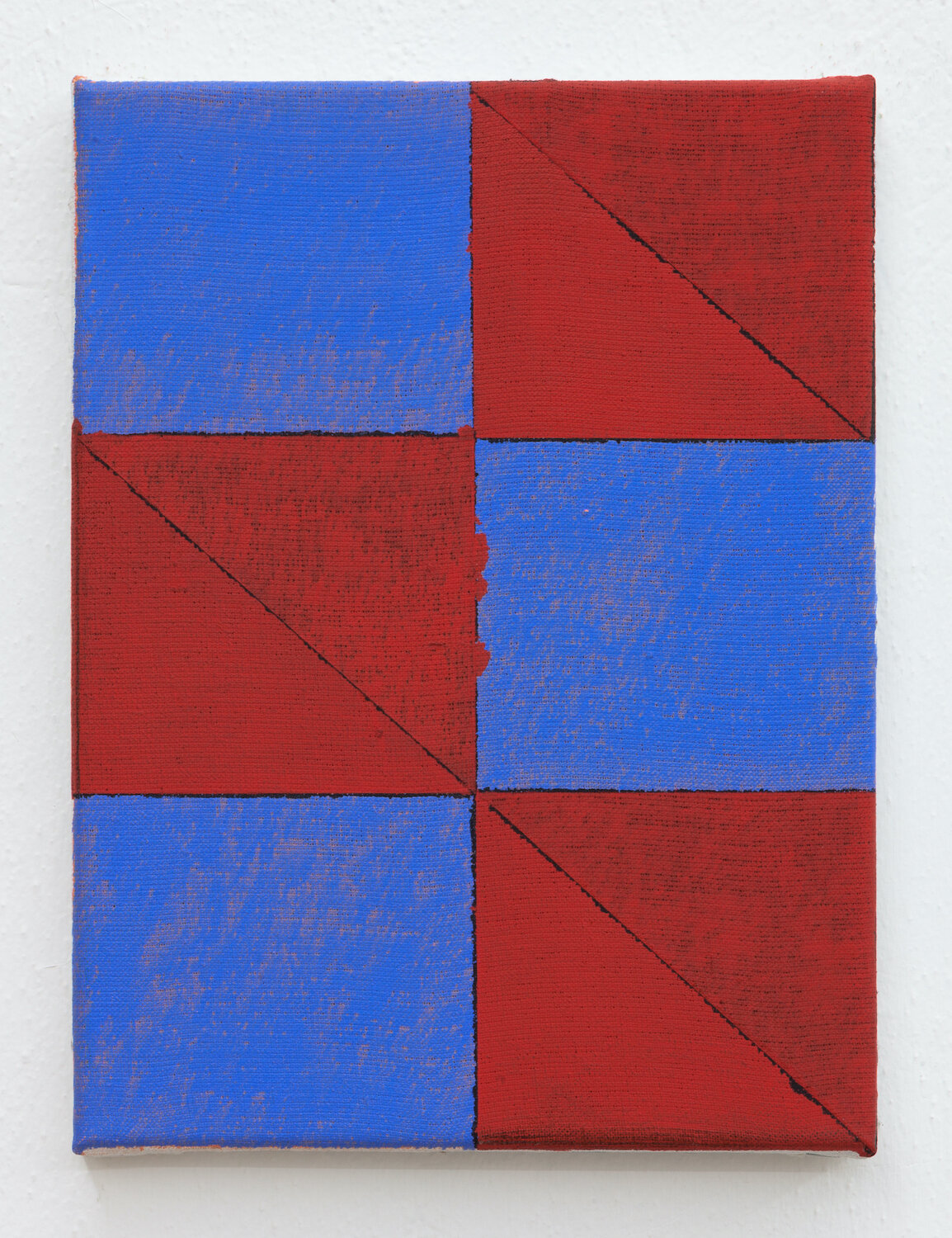  Joshua Abelow,  Untitled (Abstraction “HX”) , 2019, Oil on linen, 12 x 9 inches 