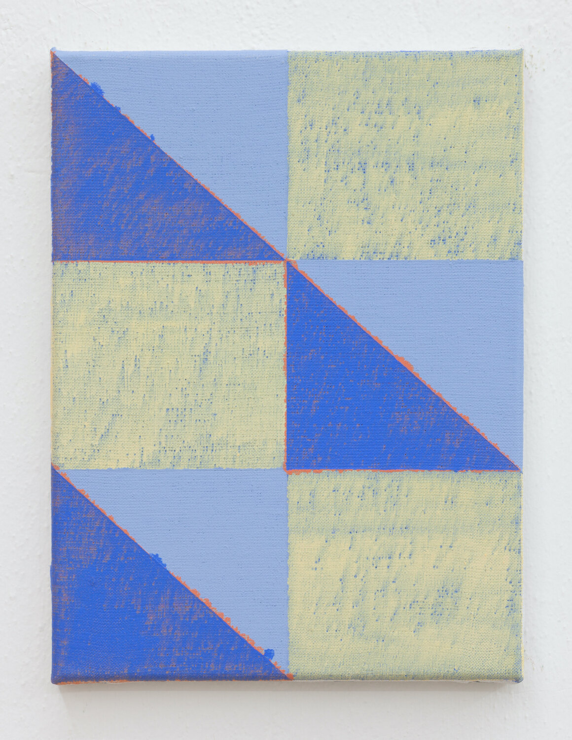  Joshua Abelow,  Untitled (Abstraction “HJJ”) , 2019, Oil on linen, 12 x 9 inches 