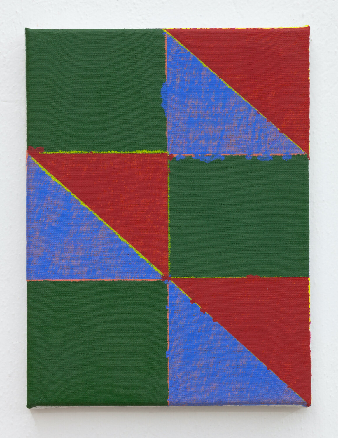  Joshua Abelow,  Untitled (Abstraction “HZ”) , 2019, Oil on linen, 12 x 9 inches 