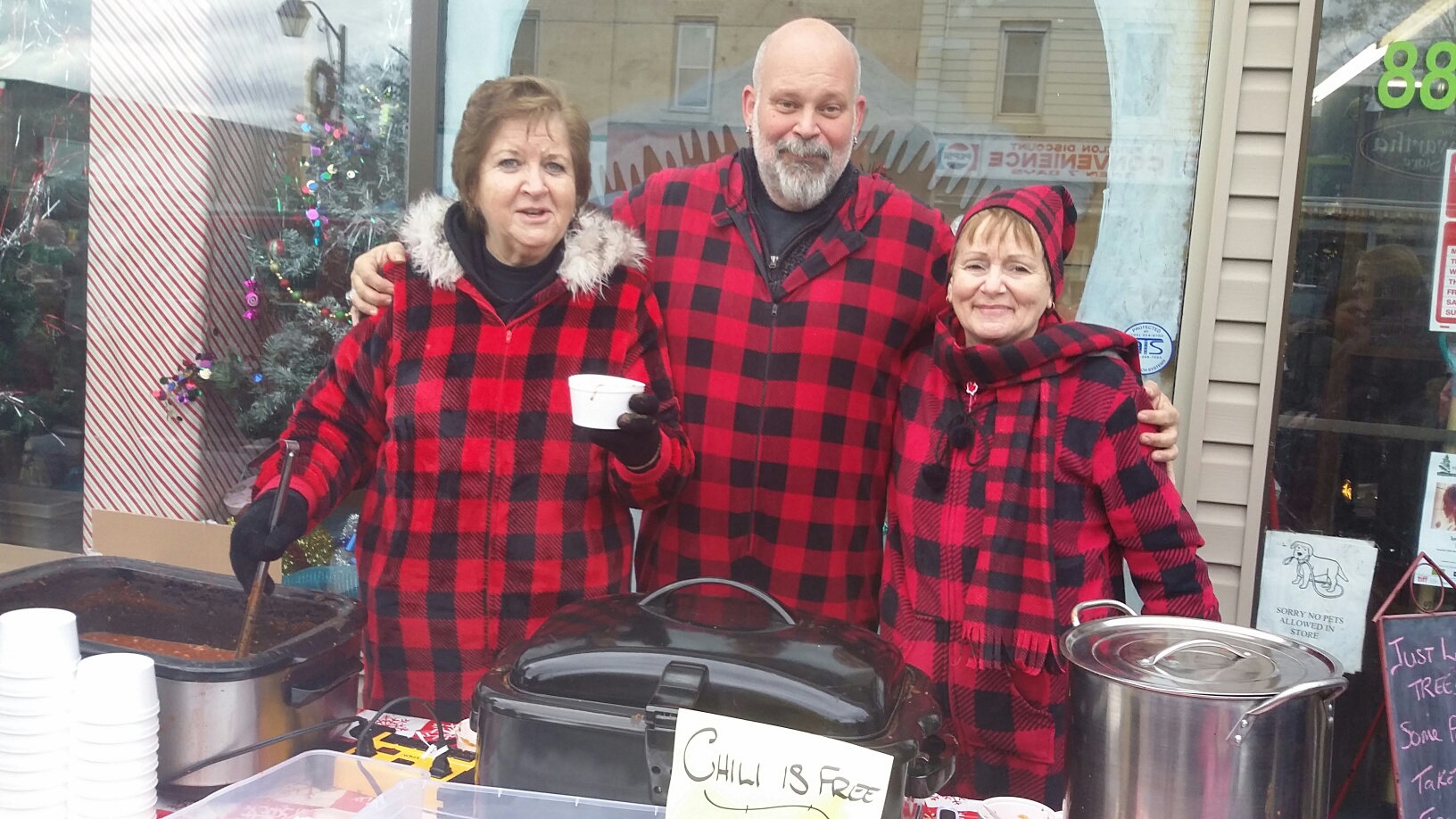 Parade and Fireworks — Santa Day