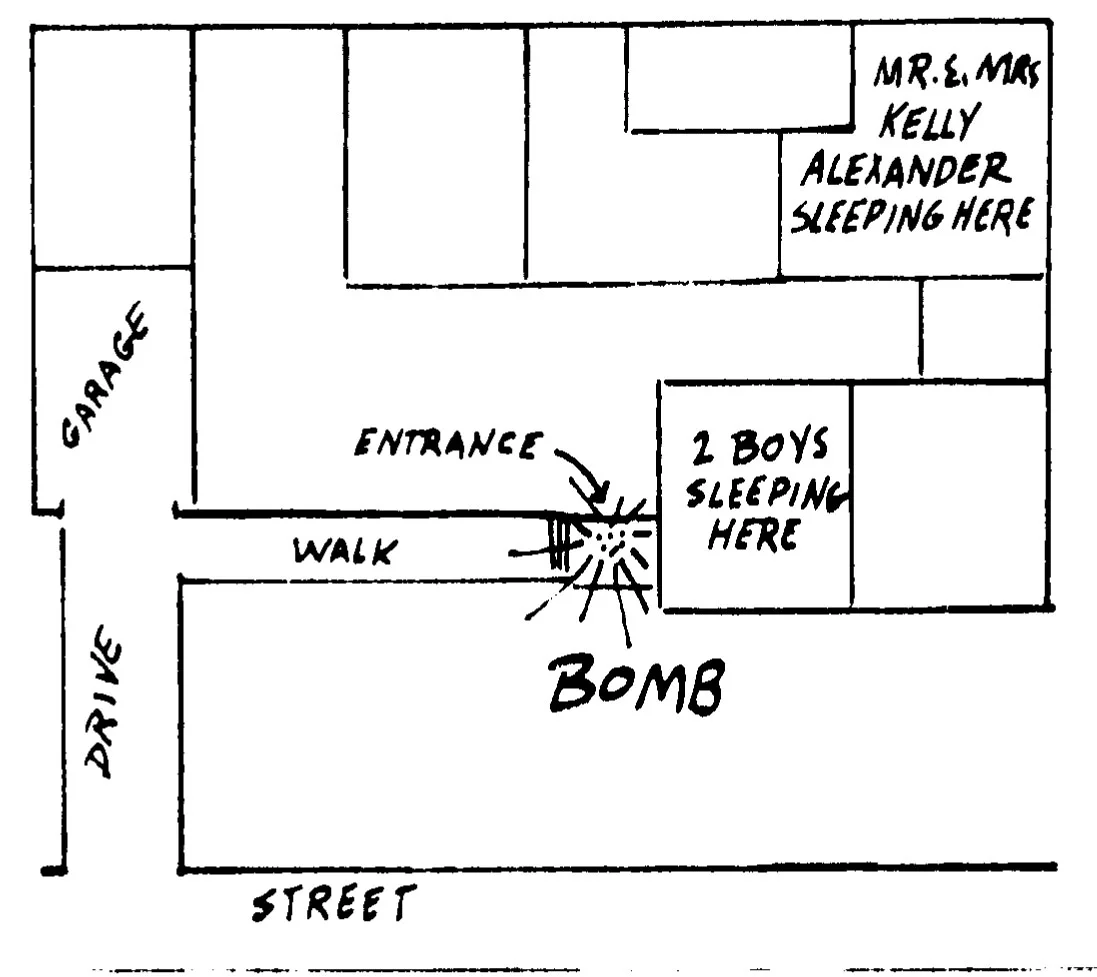 Bombing floor plan maps
