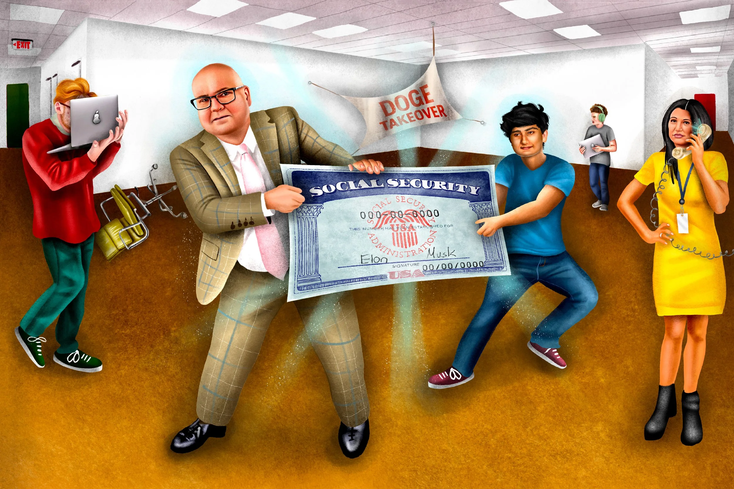 Pro Publica "The Untold Saga of What Happened When Doge Stormed Social Security"