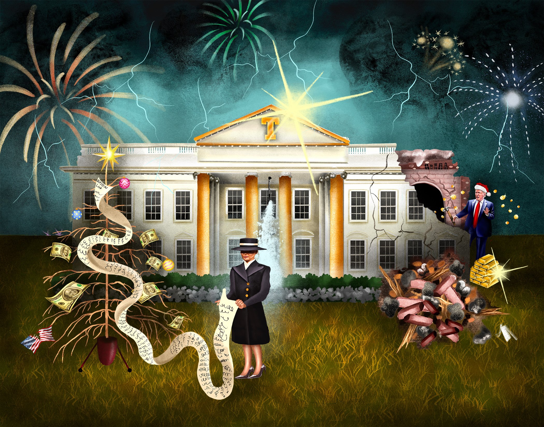 Happy Holidays from the White House! (Personal Project)