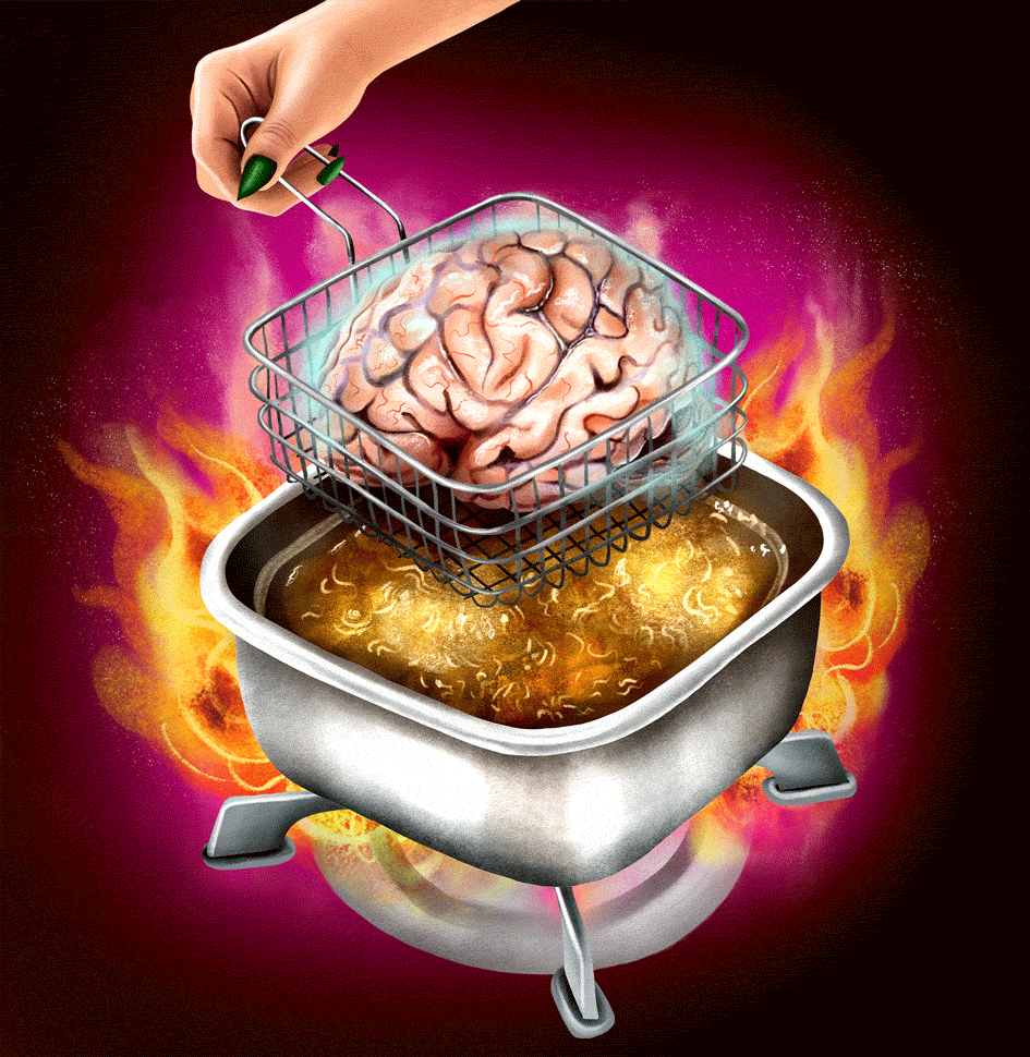 "Brain-Fry" Halloween Series of actual events