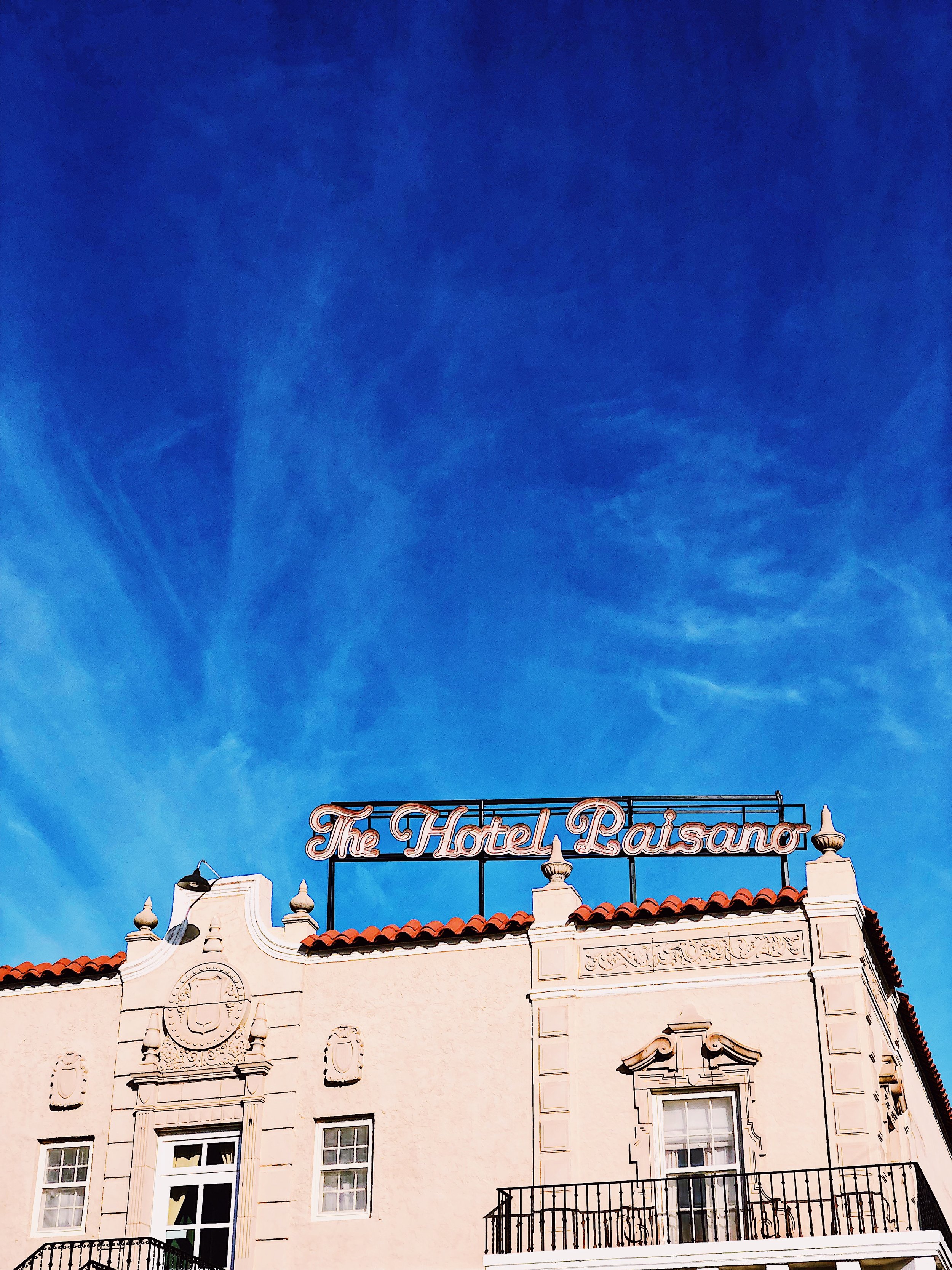The Hotel Paisano is one of Marfa’s famous landmarks, as the cast and crew of “Giant” stayed here during filming, including James Dean, Elizabeth Taylor and Rock Hudson.