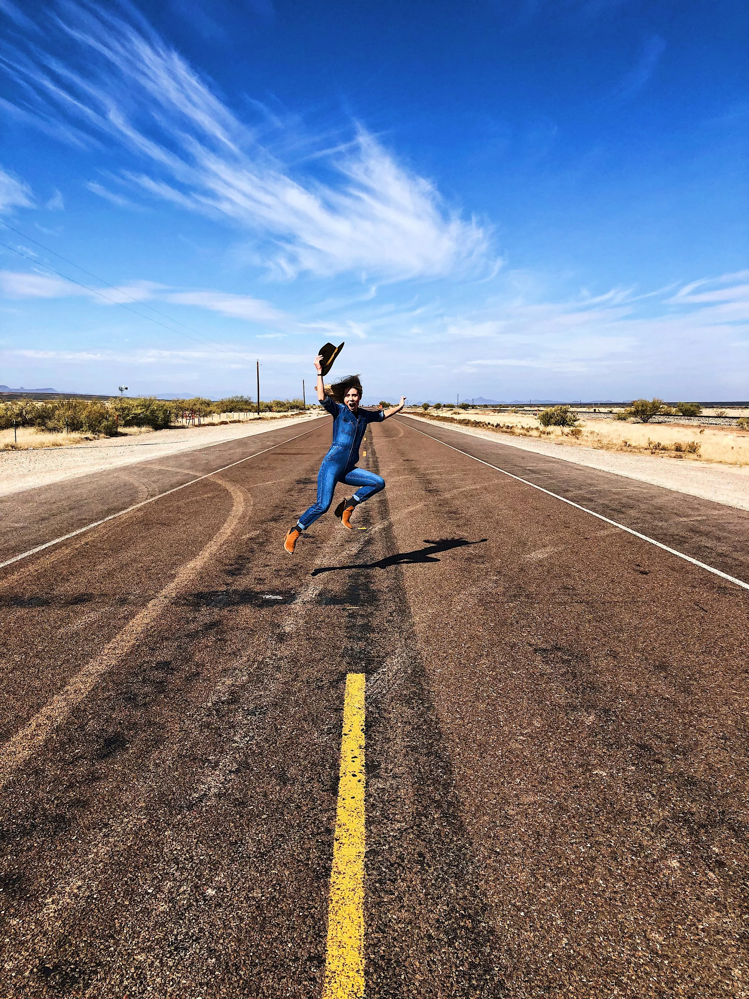 Making use of my jumpsuit.