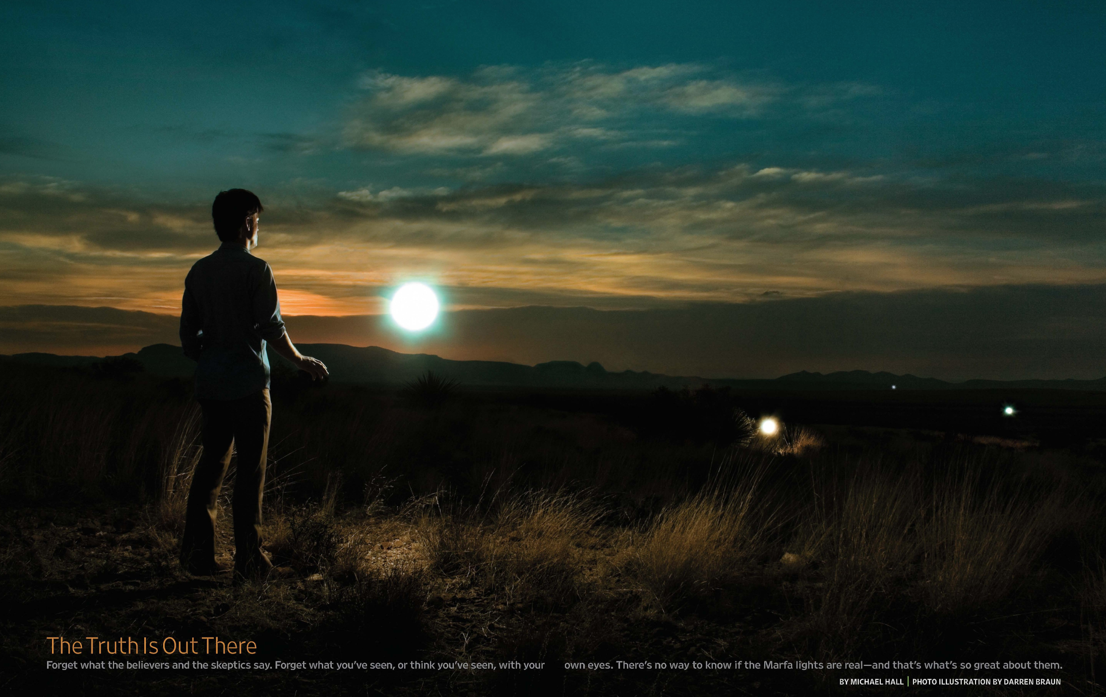 Photo illustration via Texas Monthly.