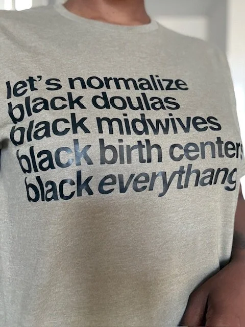 All Black Birth Tee