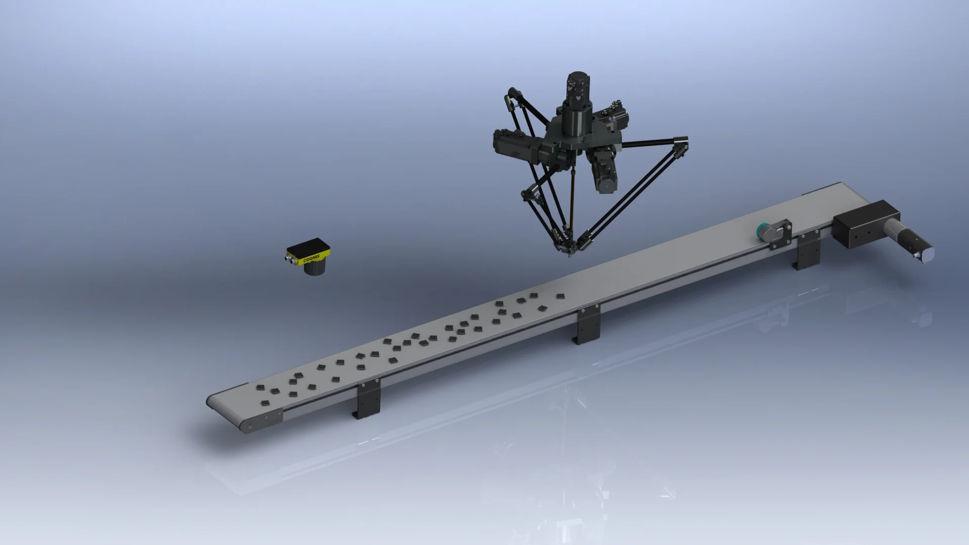 Vision Guided Pick & Place Conveyor Application