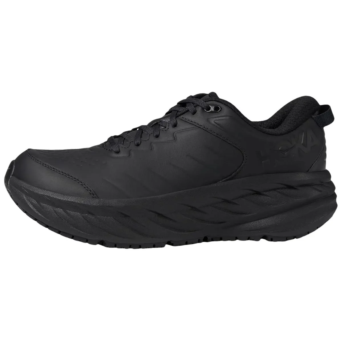 Hoka Bondi SR black shoe