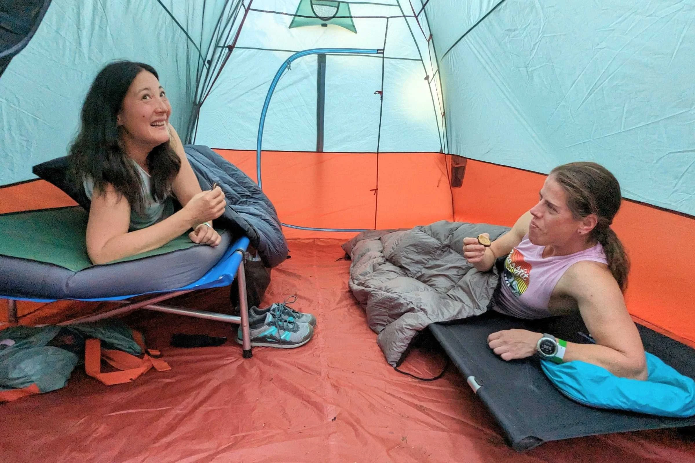 We tested outdoor blankets side-by-side while on camping trips in peak summer as well as in cooler conditions.