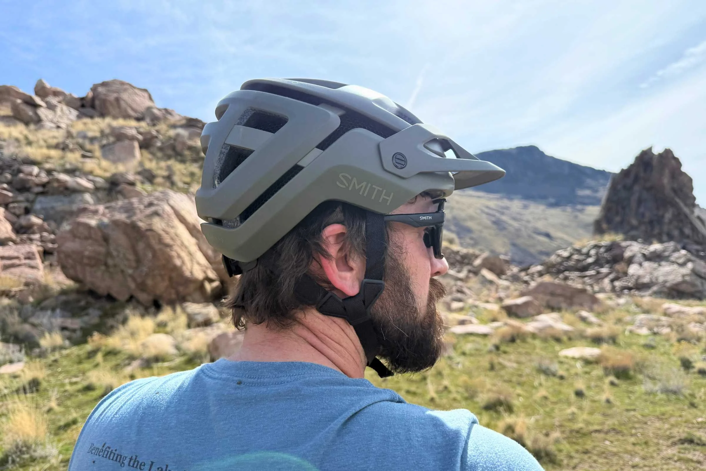 We like the unique look and design of the Forefront 3 helmet. Photo by Stasia Stockwell.