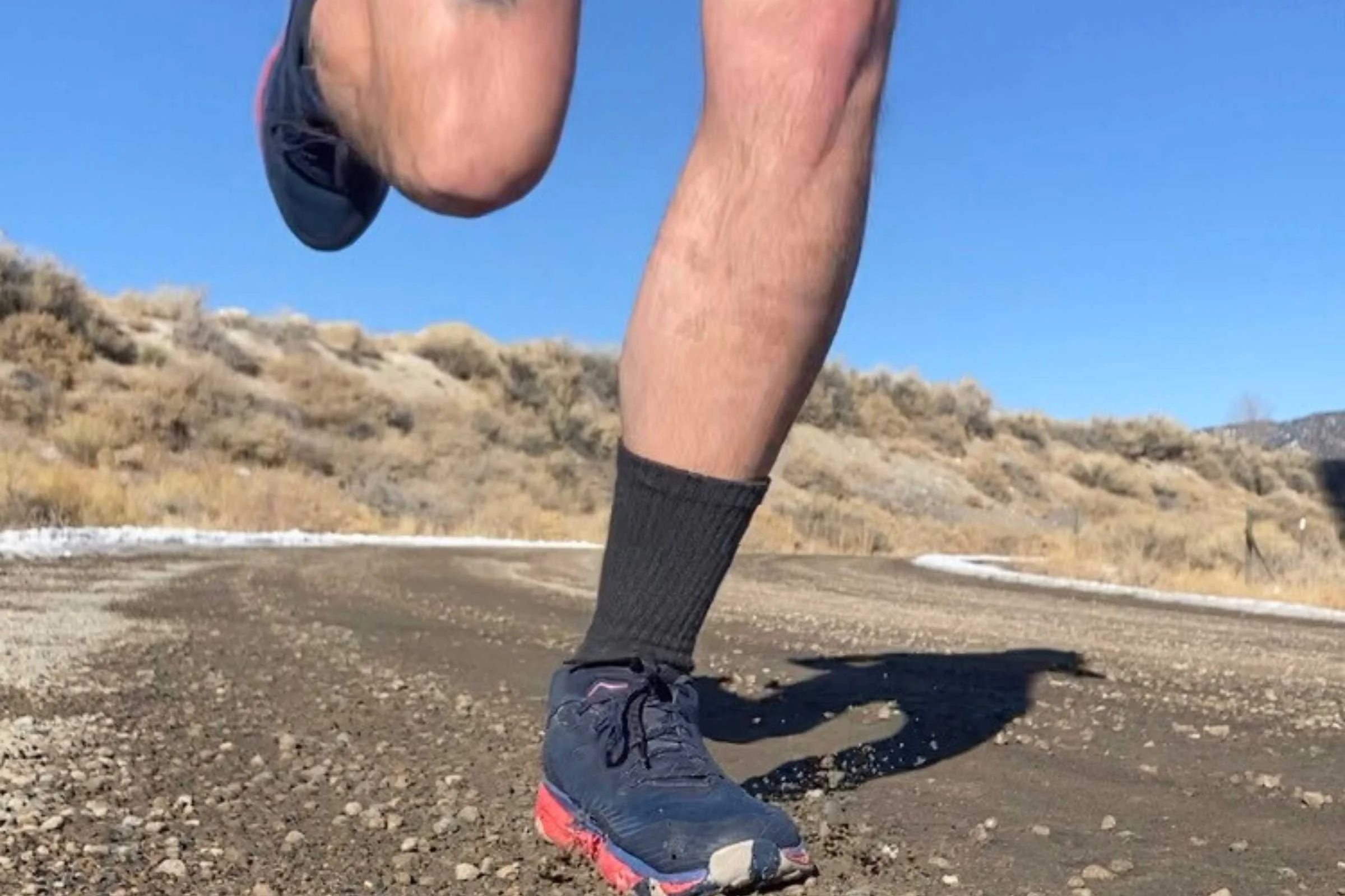 The Injinji Performance Trail running socks were comfortable running socks that have helped runners prevent blisters. Photo by Trey French