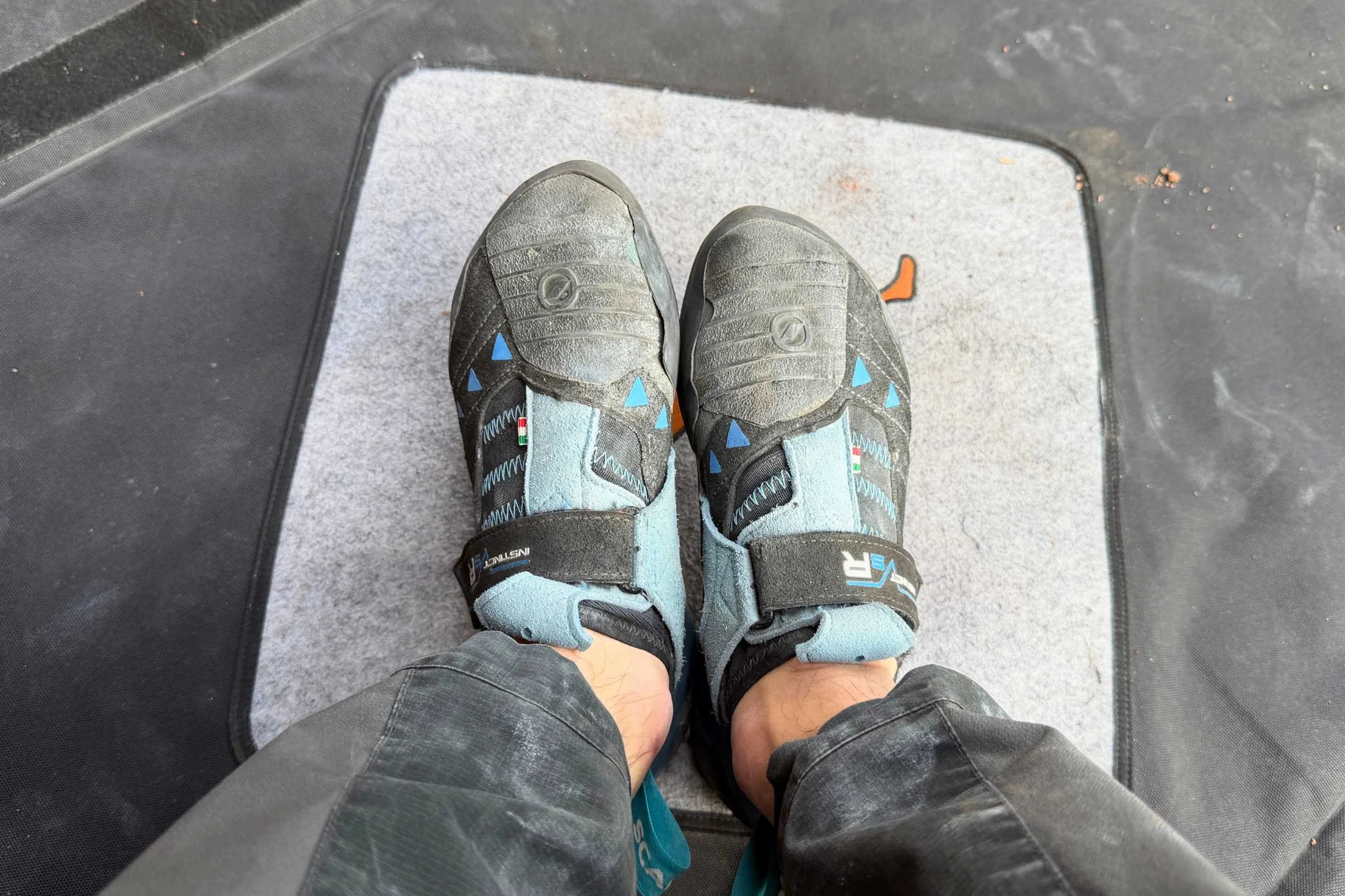 Scarpa’s Instinct VSR shoes are very popular.
