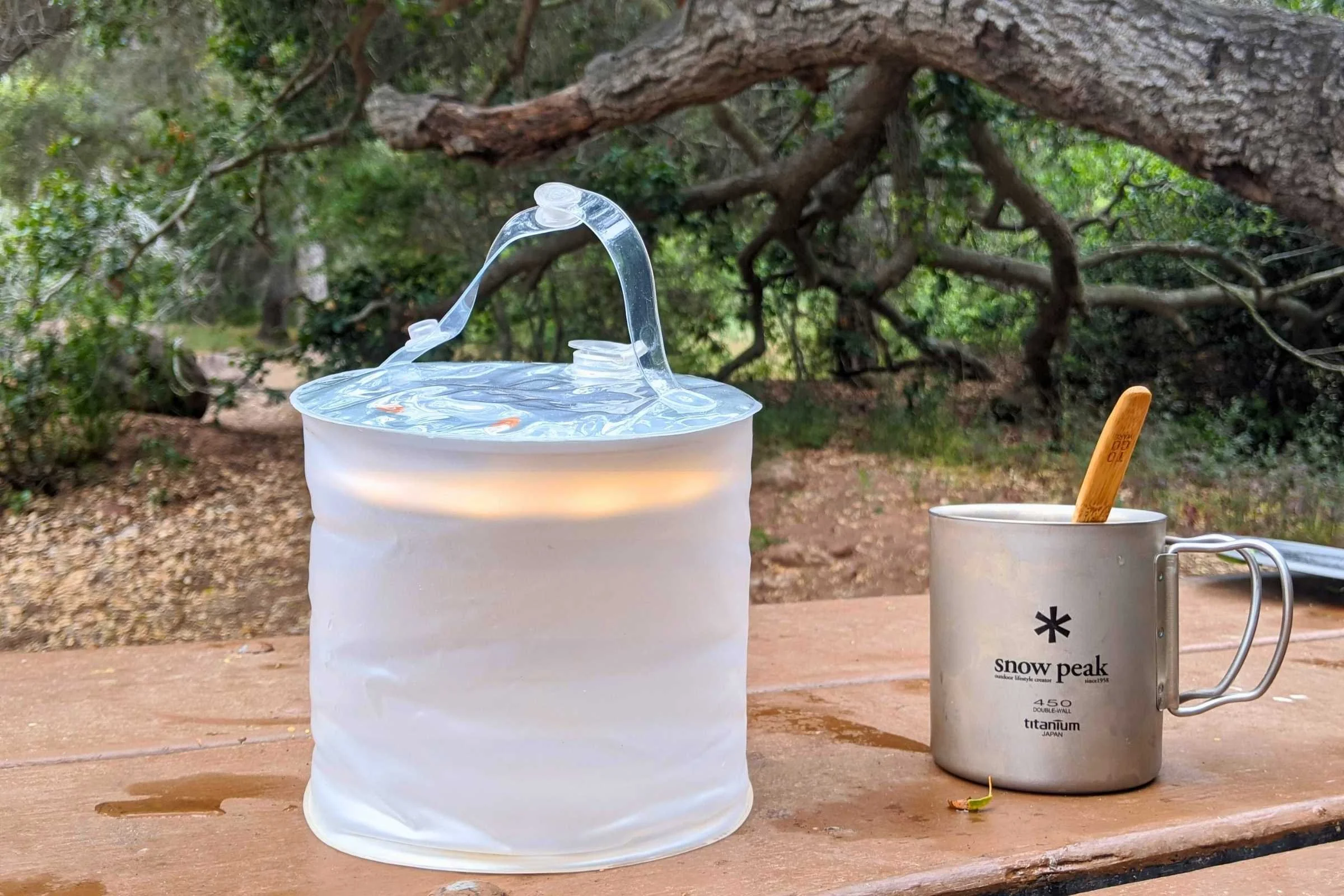 The Luci lantern has among the best handles of any of the lanterns we tested with an easy to use snap system that allows you to secure the lantern in tight spaces and where fixed hooks would not otherwise fit.