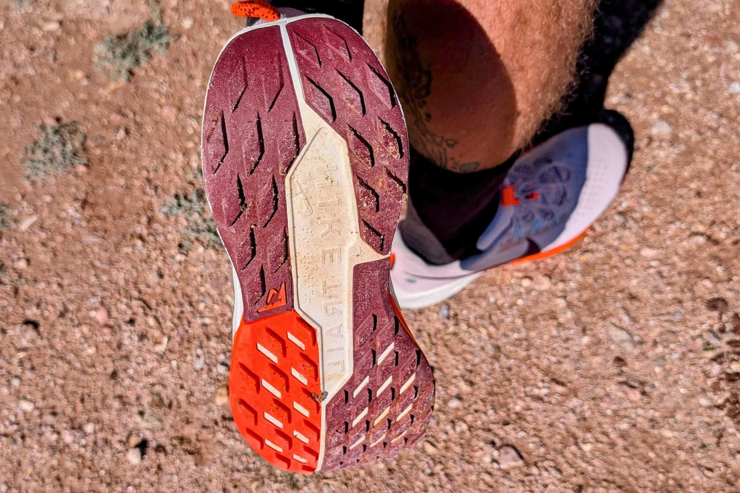 The Pegasus Trail has diamond-shaped lugs to grip dirt while not slowing you down on pavement.