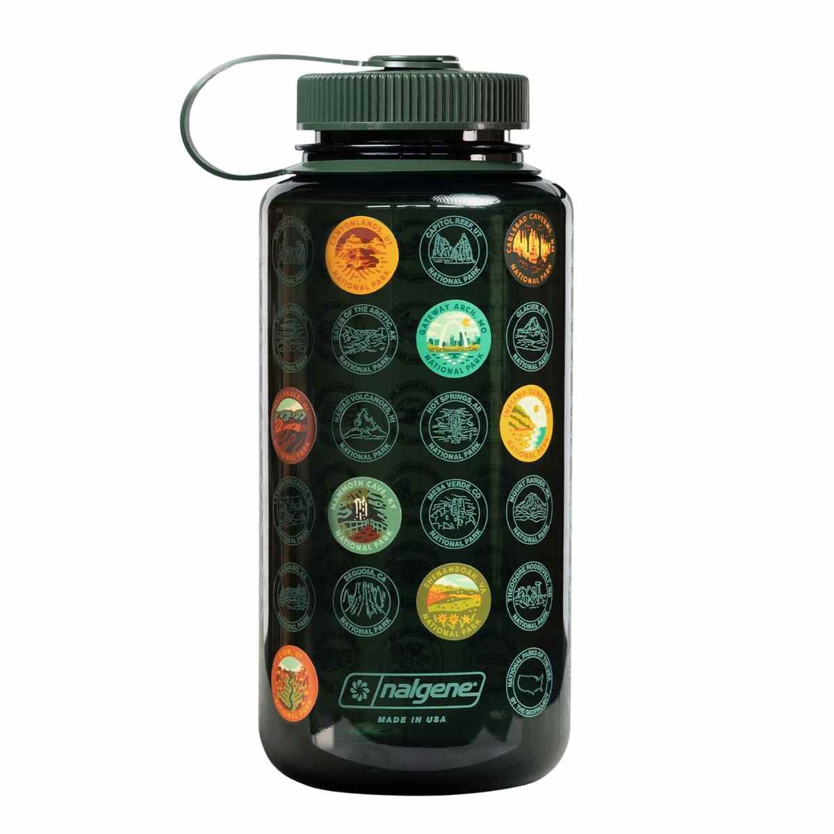 Nalgene Bottle, The GEOPROJECT National Park Sticker 