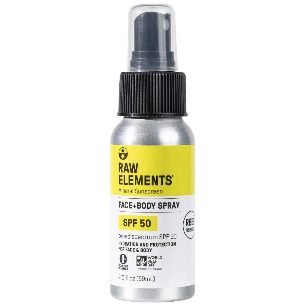 Raw Elements SPF 50 Mineral Sunscreen Spray