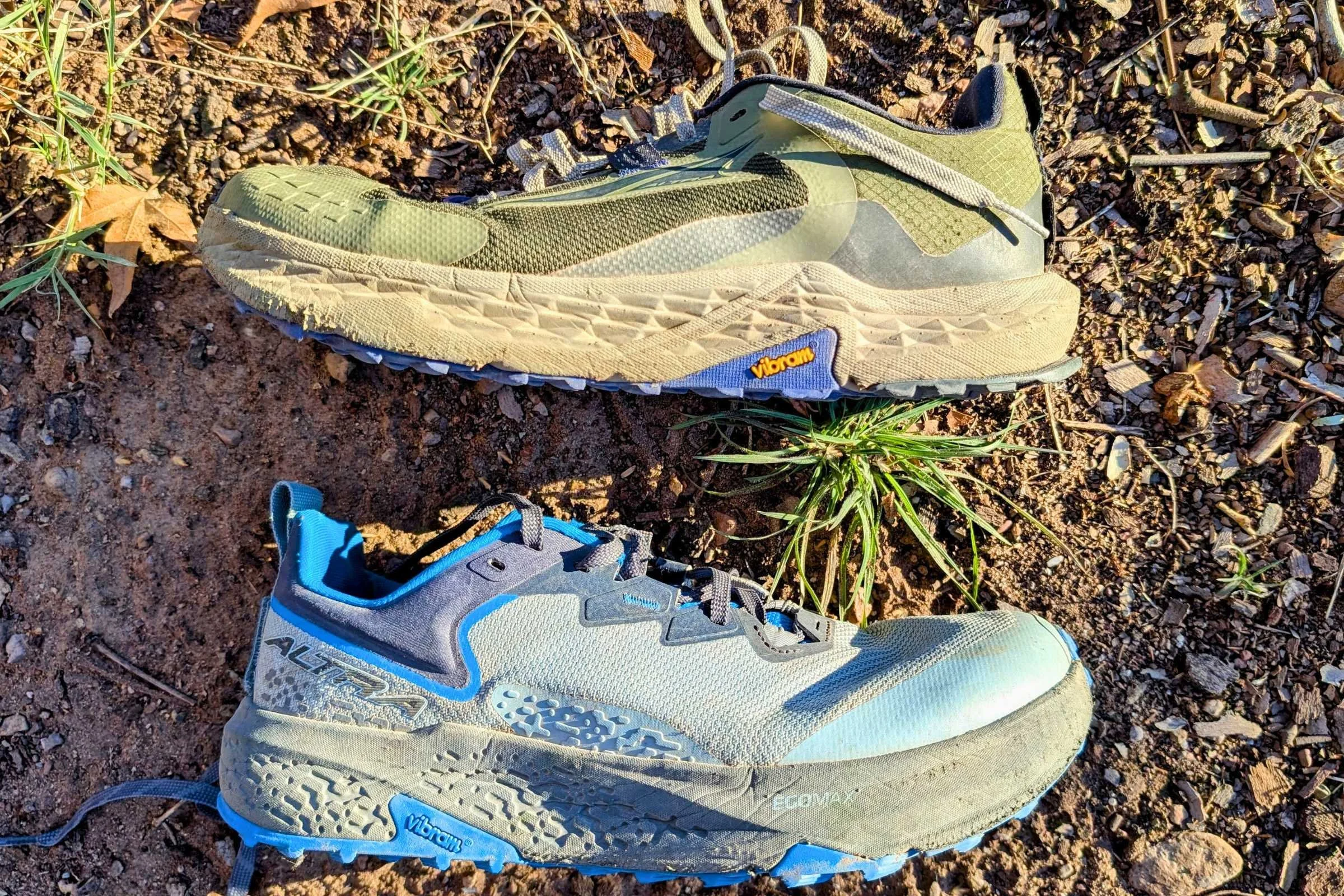 The Timp 5 (top) and the Timp 6 (bottom) feel similar, but the Timp 6 is slightly wider and more flexible.