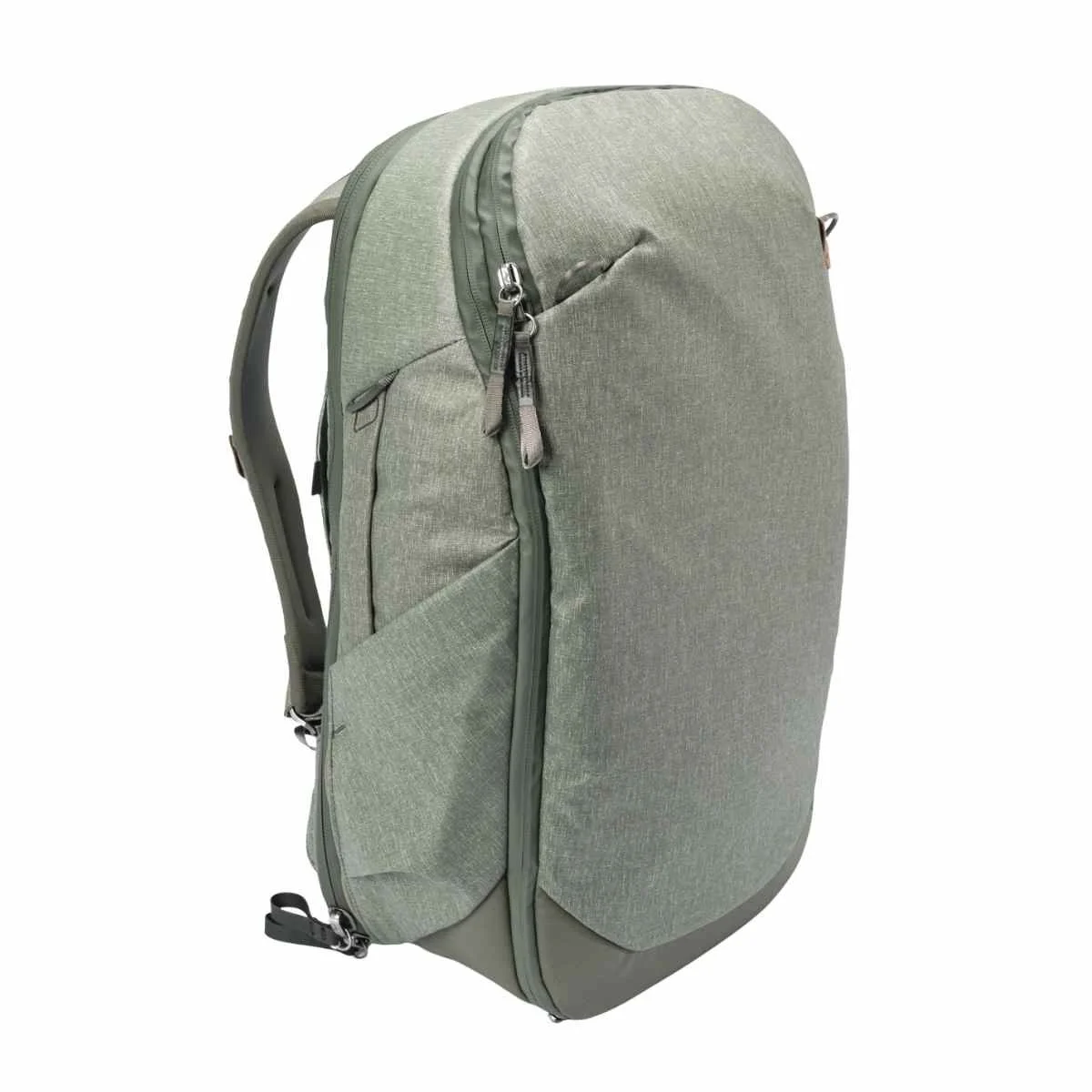 The Peak Design Travel Pack in sage green