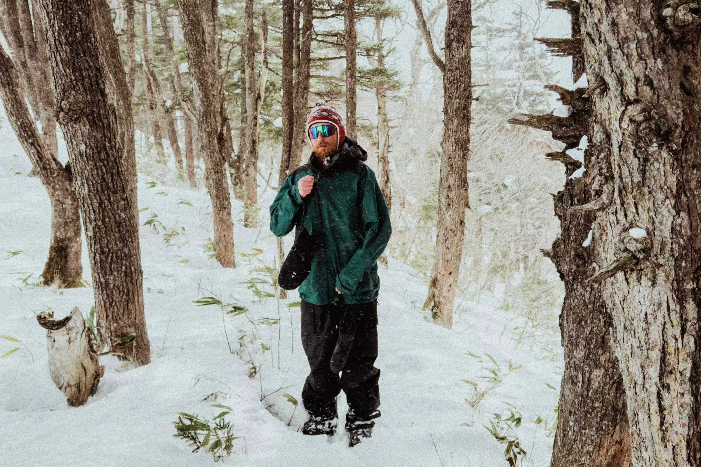 One of our men’s testers putting the PowSlayer through the paces in Japan. Photo by Jacob Callaghan.