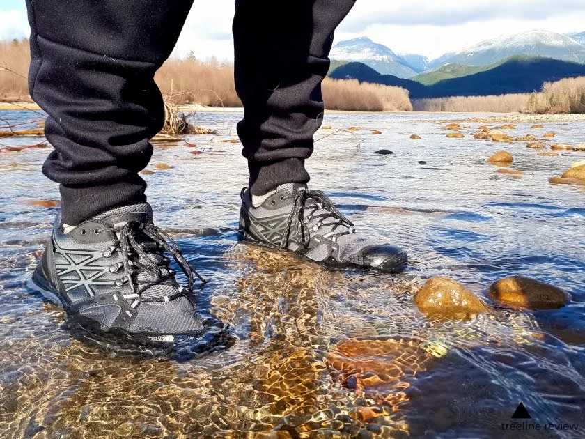 We water tested every pair of shoes in real world conditions. Photo: Ebony Roberts