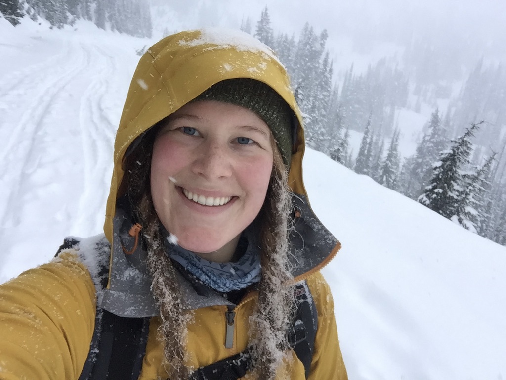 The author enjoying a great day on the mountain.